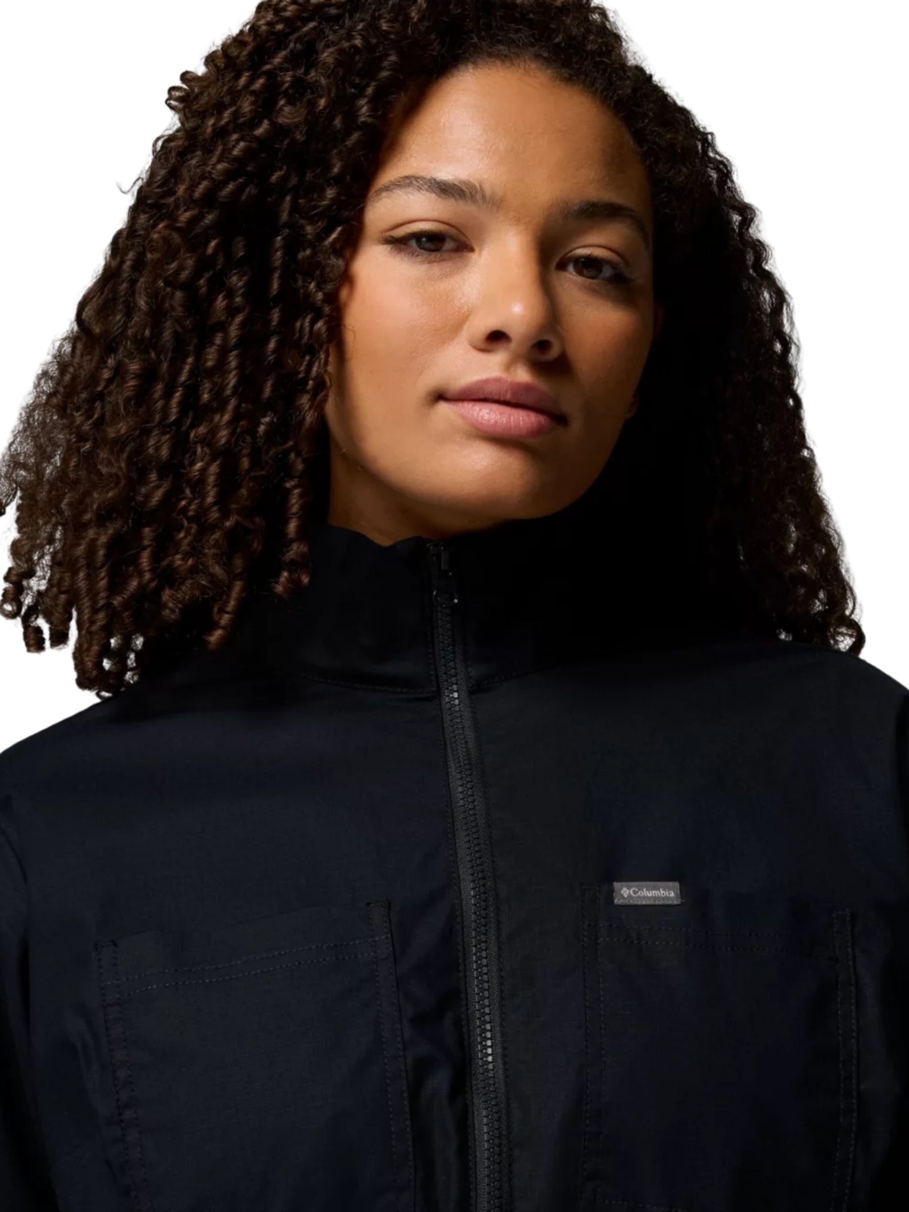 Robe Brea Falls Taille Plus - Noir