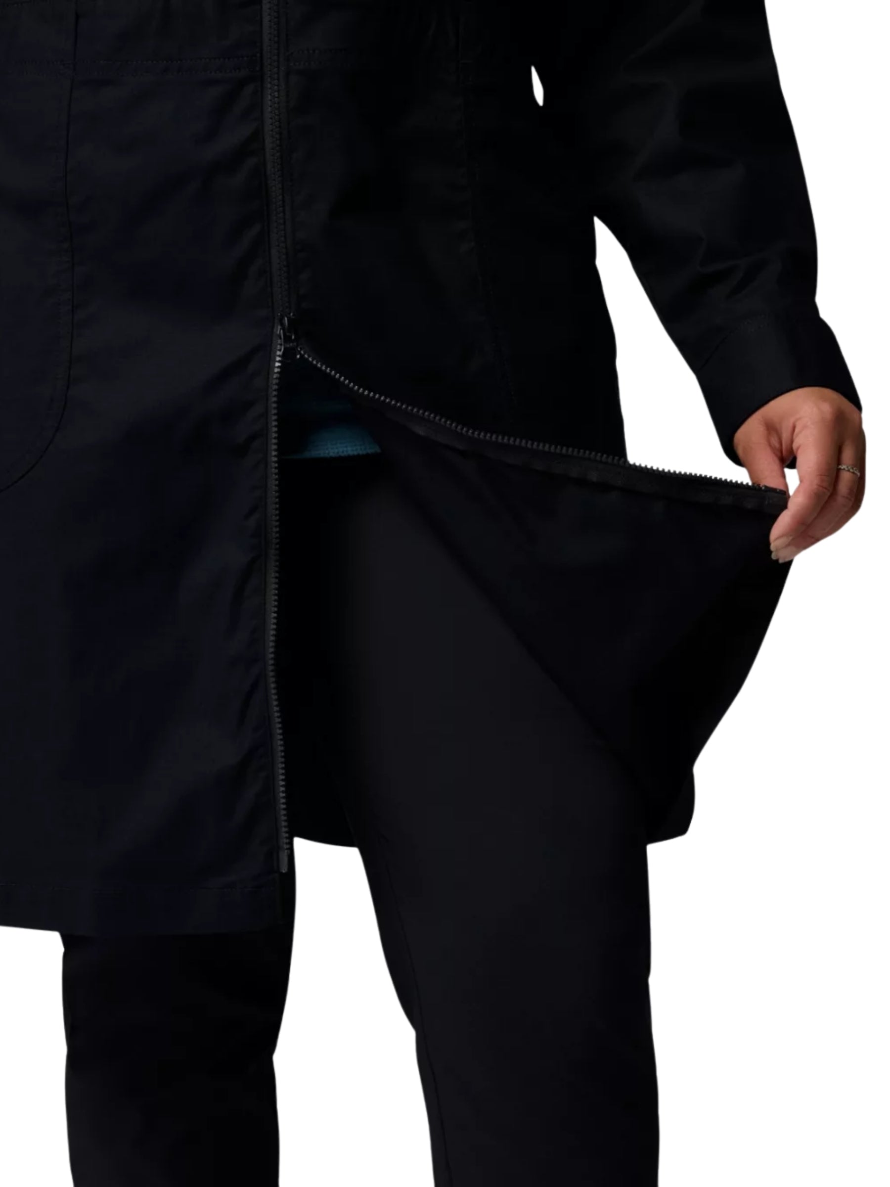 Robe Brea Falls Taille Plus - Noir