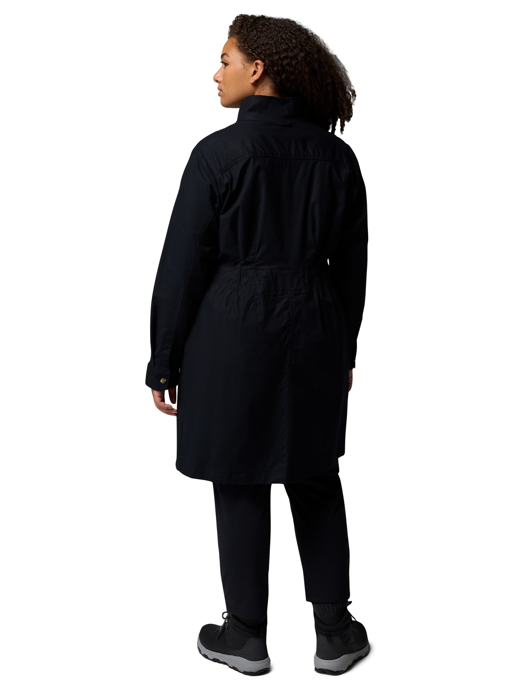 Robe Brea Falls Taille Plus - Noir