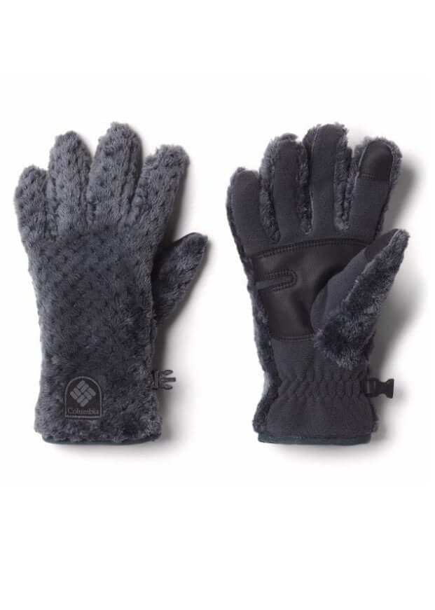 Columbia Damen Fleece Handschuhe | Touchscreen-tauglich | Omni-Heat Wärmereflexion | Größe L