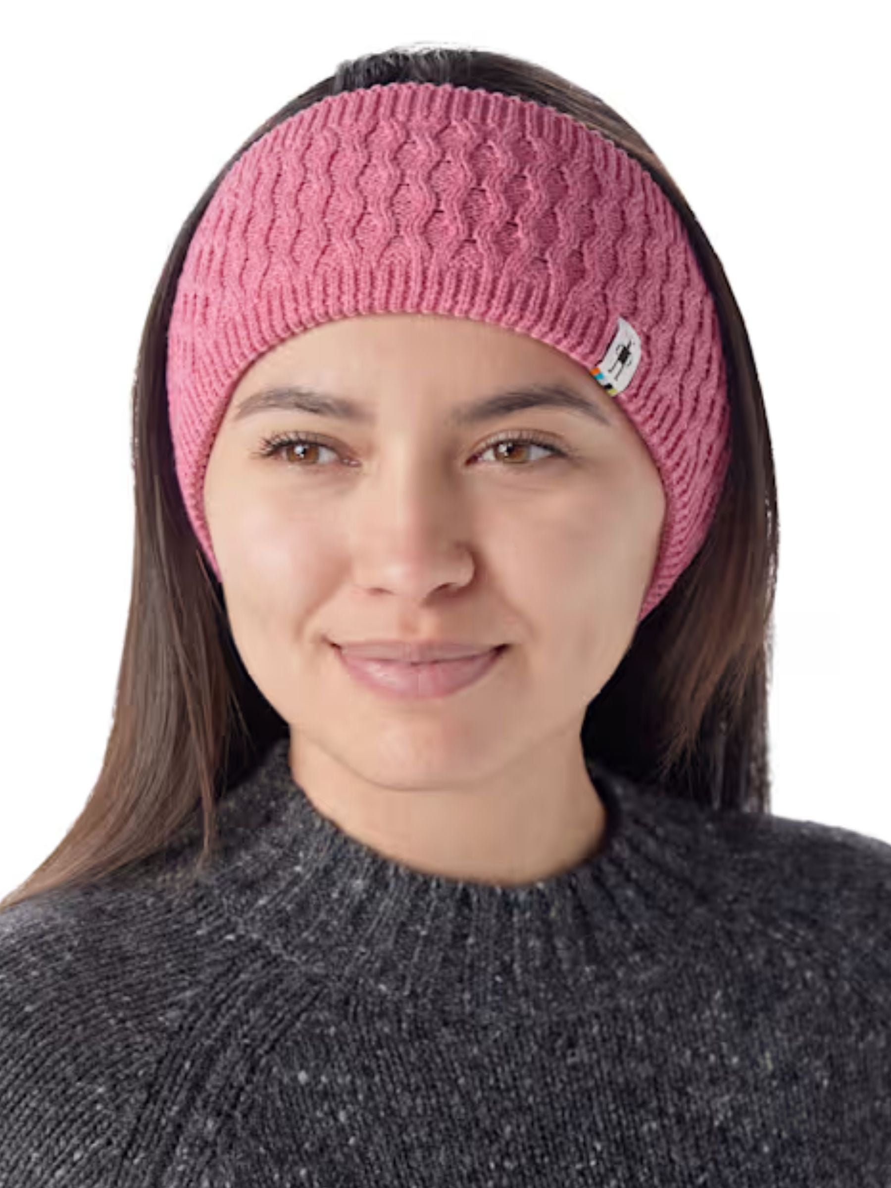 Smartwool Fleece Lined Headband (Garden Pink Heather)