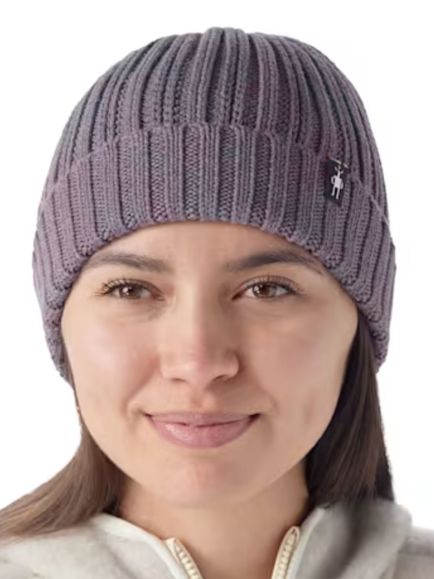 Tuque Tricot Côtelé (Chalk Violet Heather) de Smartwool