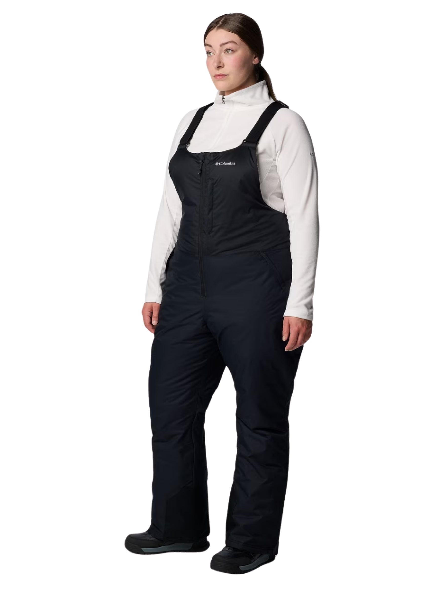 Salopette Iceventure II Taille Plus - Black Dobby