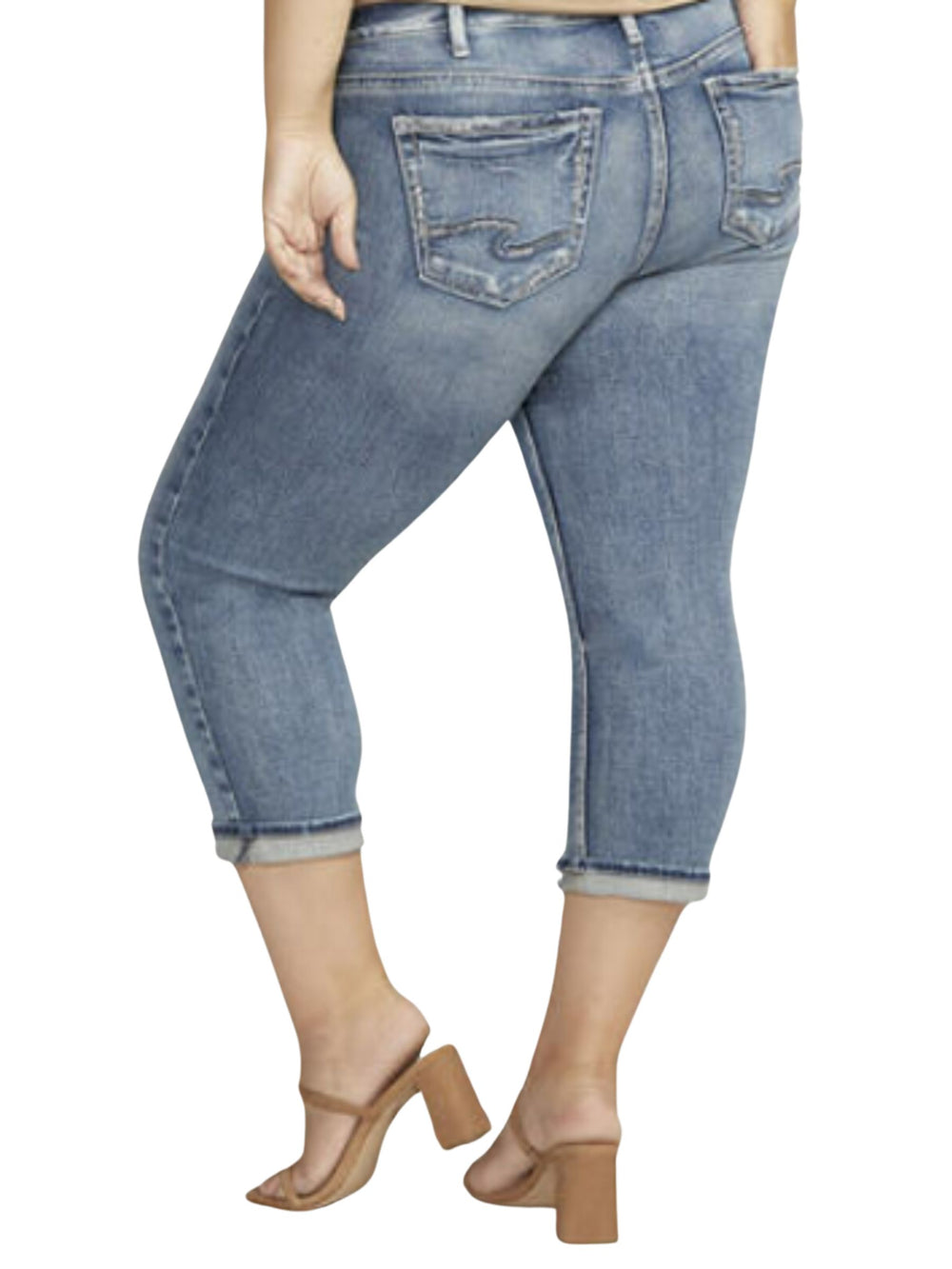 Jeans Elyse Capri Taille Plus de Silver Jeans