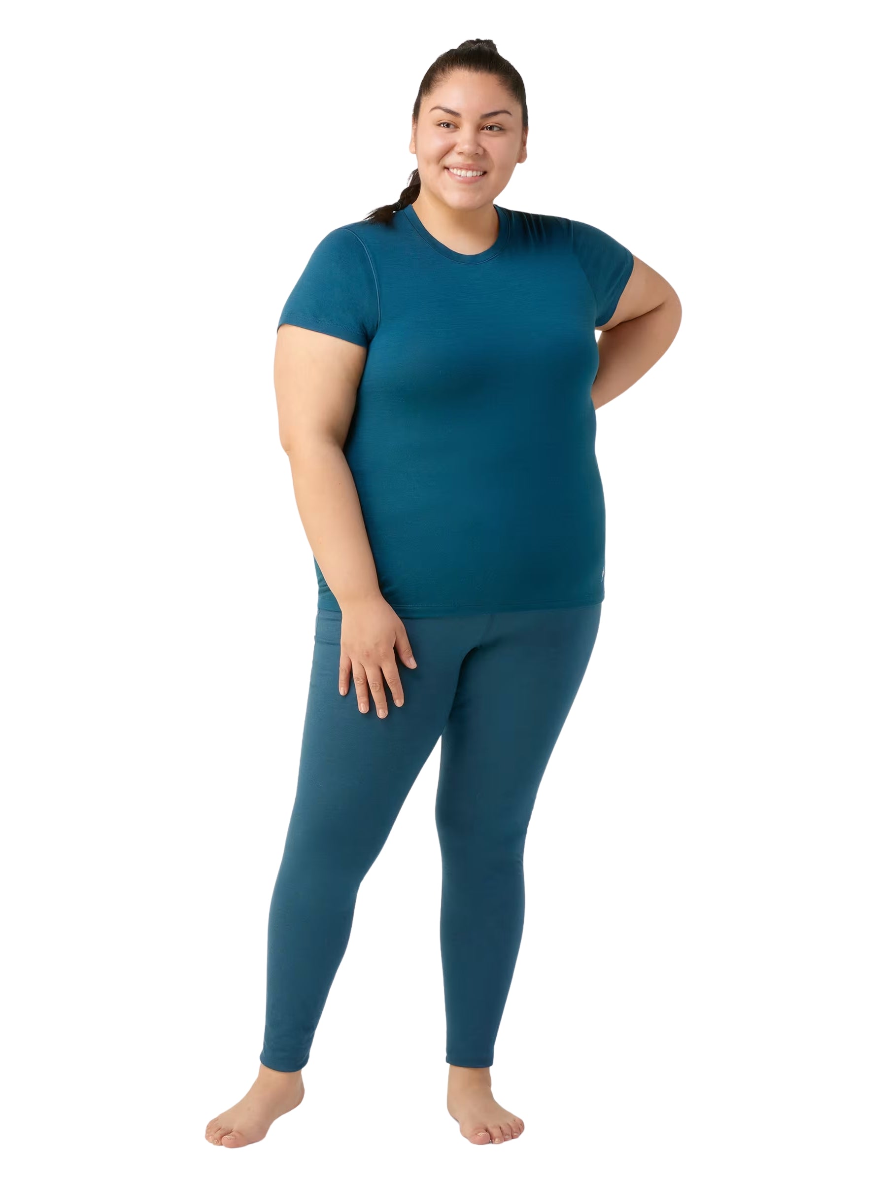 T-shirt Mérinos Taille Plus - Twilight Blue