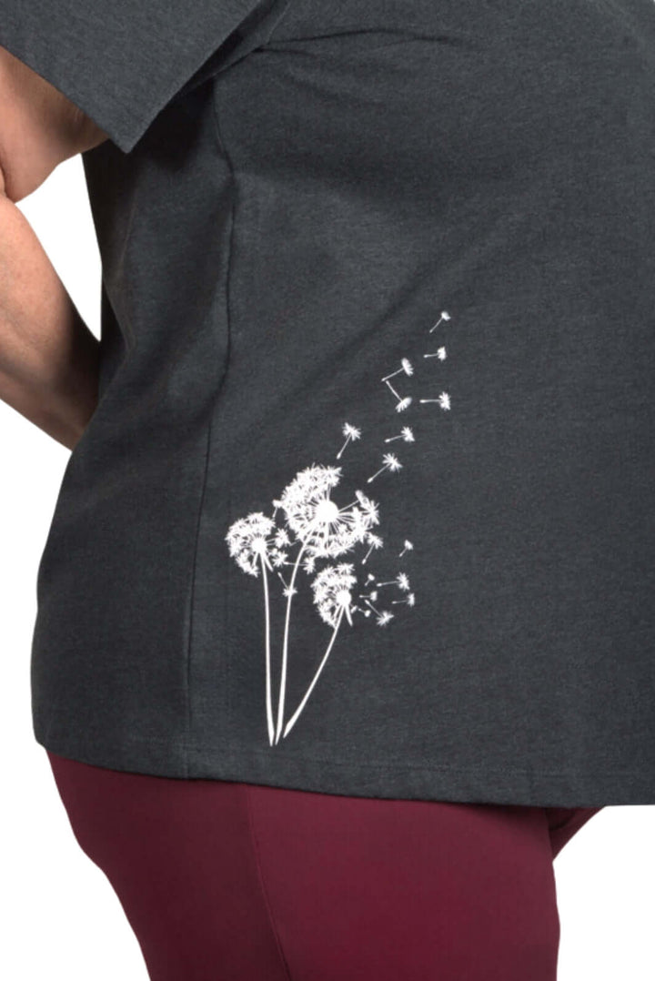 T-Shirt Manches courtes Dandelion Taille Plus de Sportive Plus