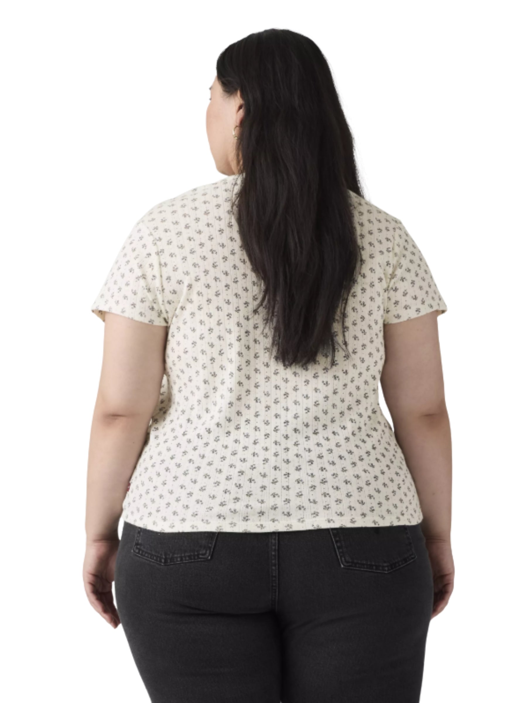 T-shirt Sweetie Taille Plus - Sunshine Blue