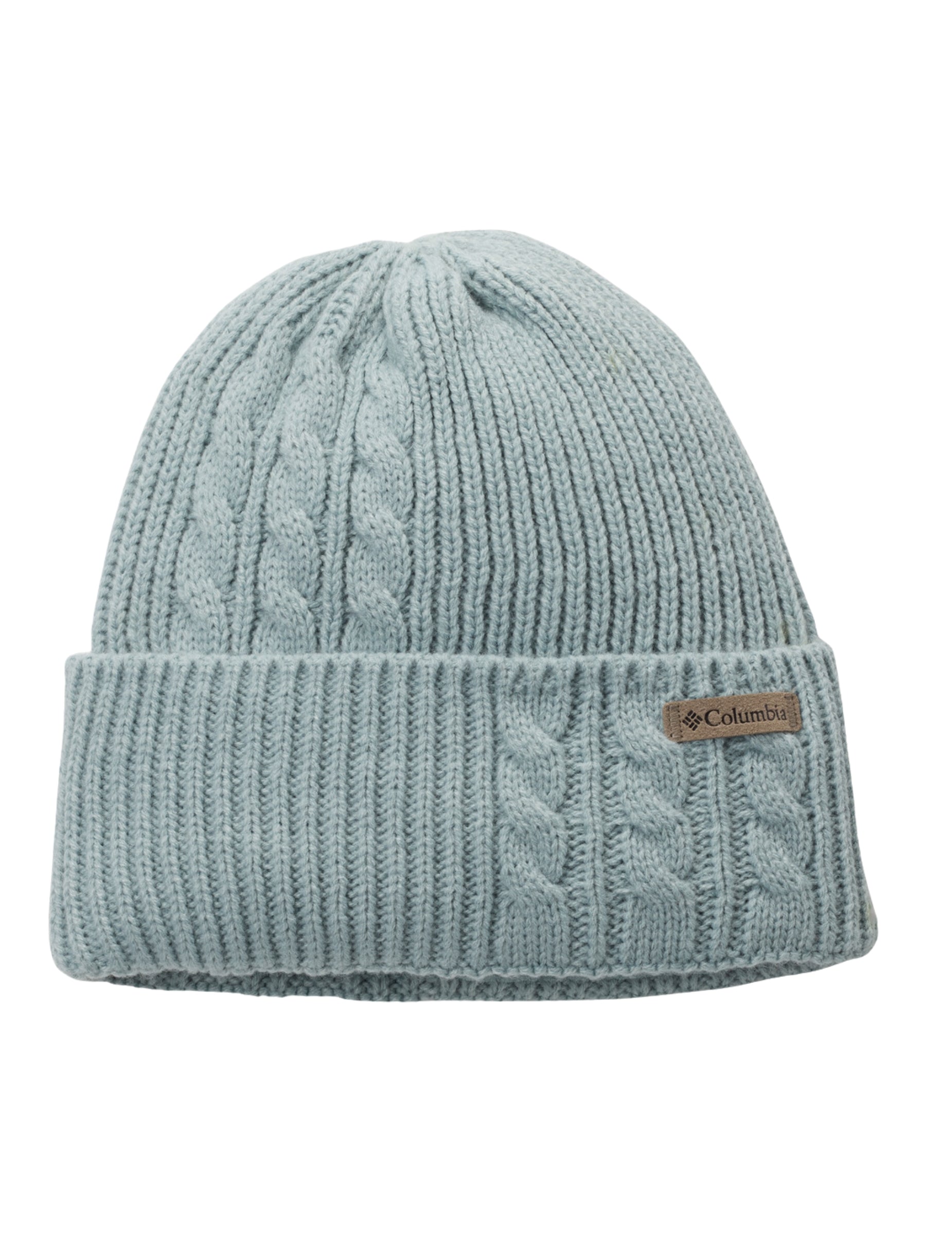 Tuque Agate Pass avec Tricot Torsadé - Crushed Blue