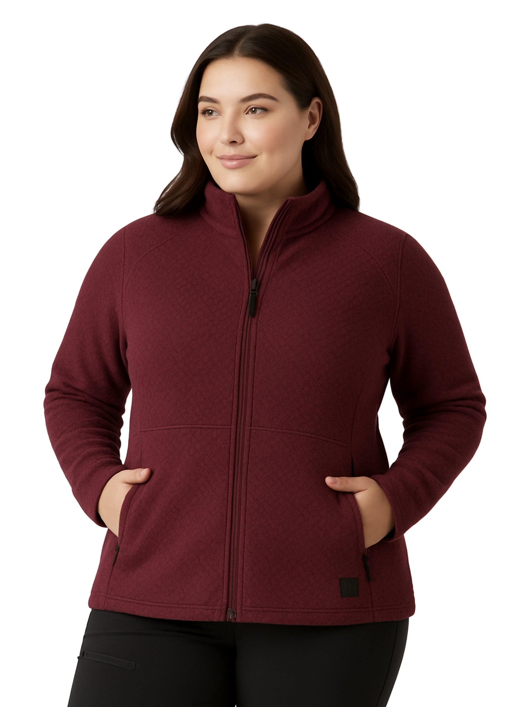 Veste Polaire Trail Mix XT Taille Plus - Winterberry