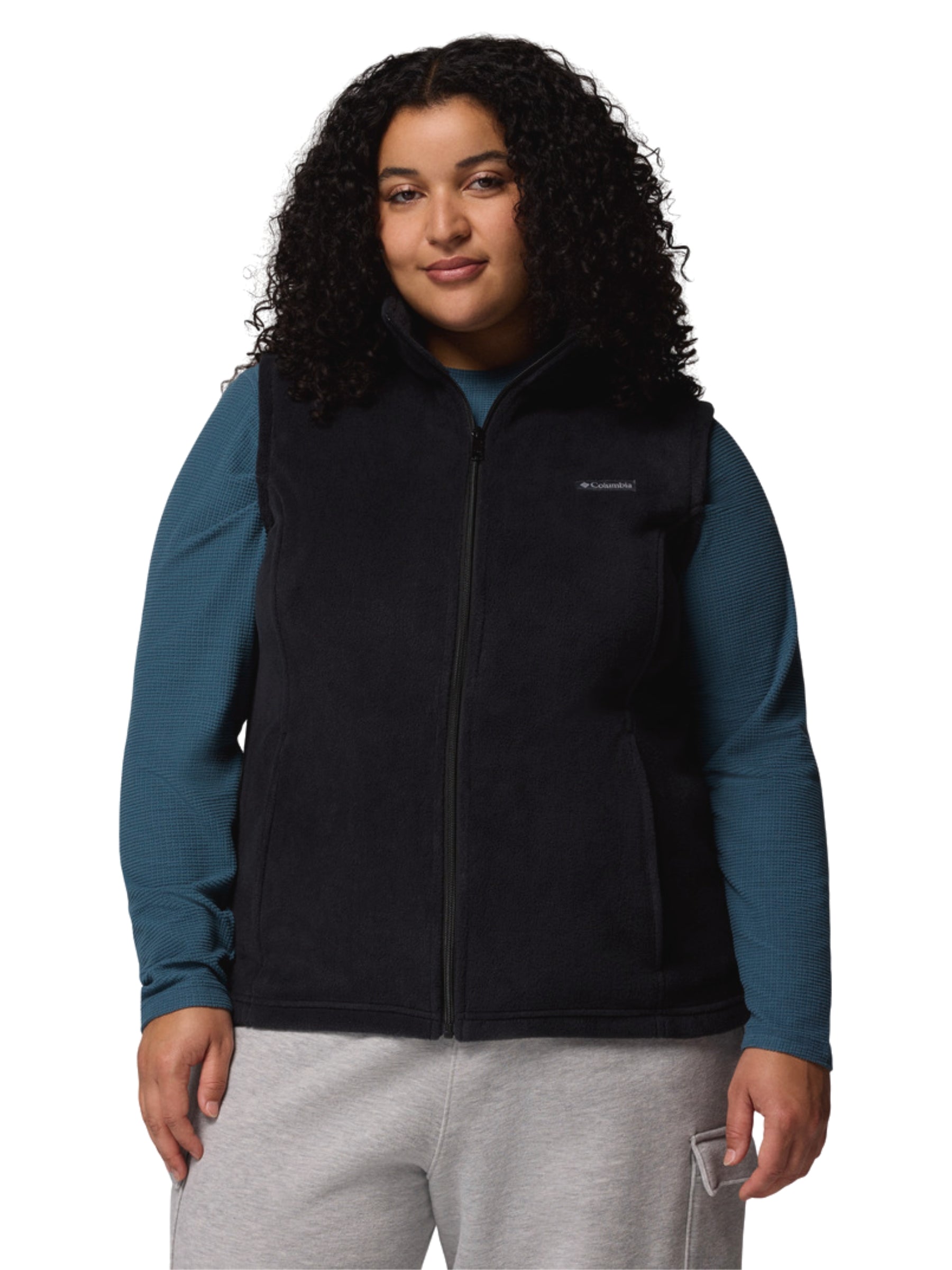 Veste Sans Manches Benton Springs Taille Plus - Noir