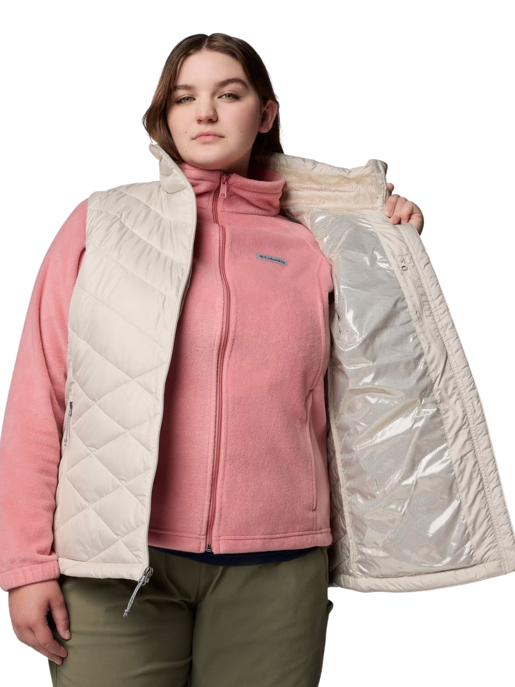 Veste Sans Manches Heavenly II Taille Plus - Dark Stone