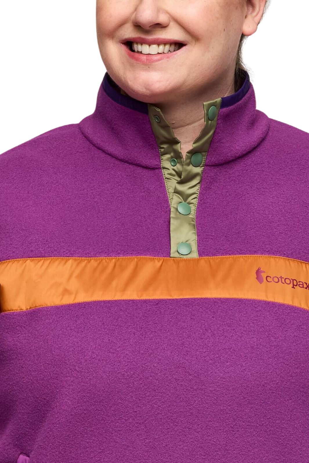 Chandail Manche Longue Teca Fleece Taille Plus (Birds Of Paradise) De Cotopaxi