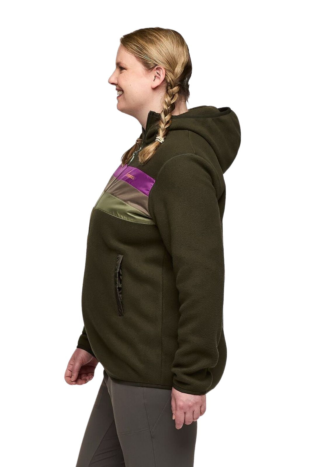 Insulated Hooded Down Jacket Teca Fleece Plus Size by Cotopaxi