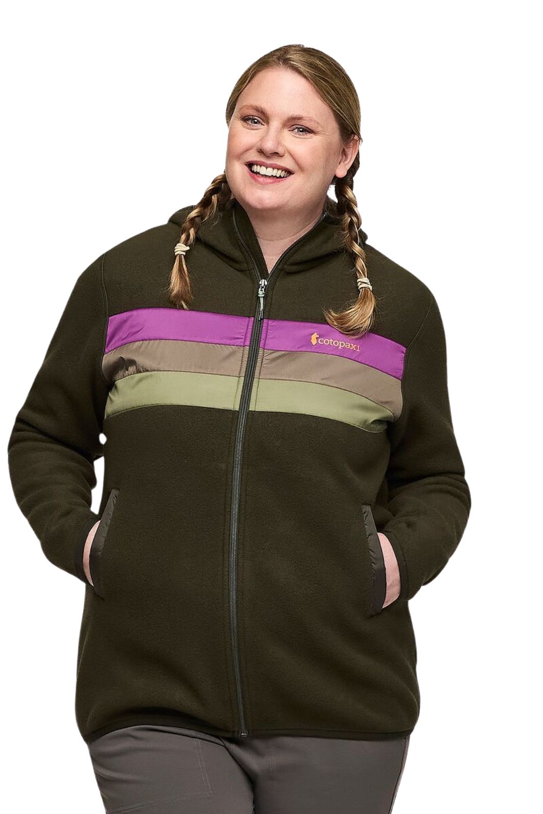 Insulated Hooded Down Jacket Teca Fleece Plus Size by Cotopaxi