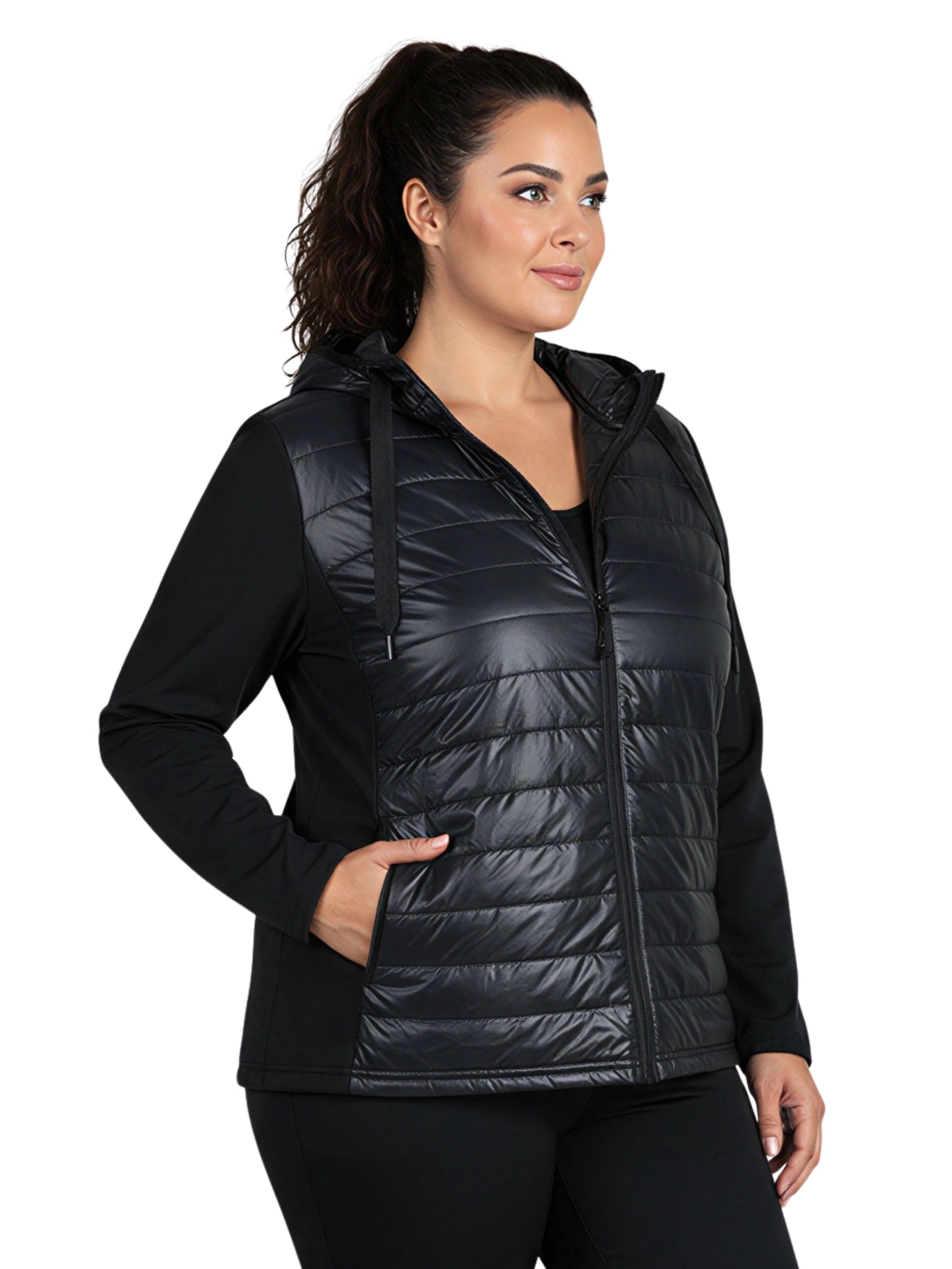 Veste Lorenza Taille Plus - Noir