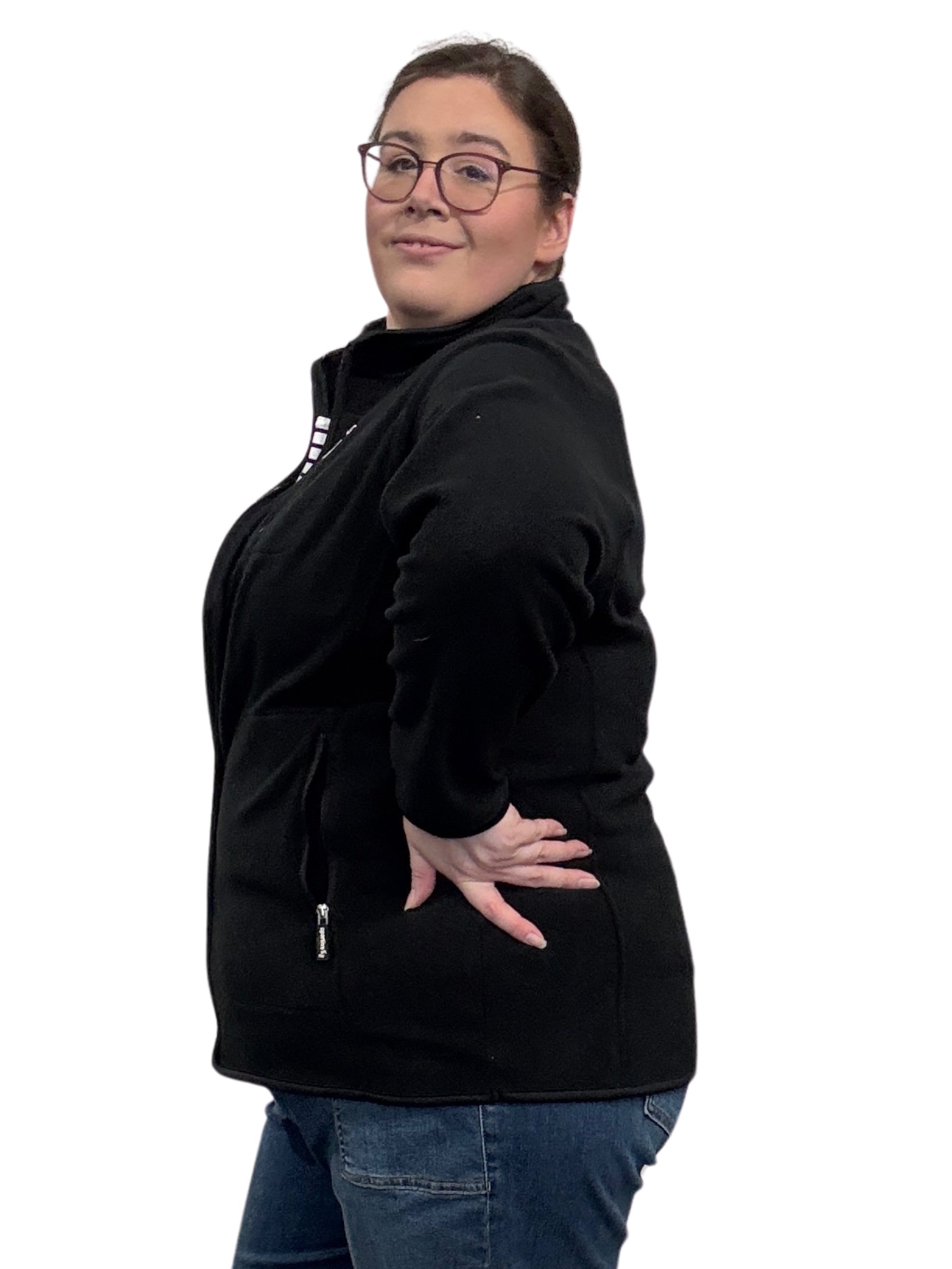 Lisbon II Plus Size Jacket - Black