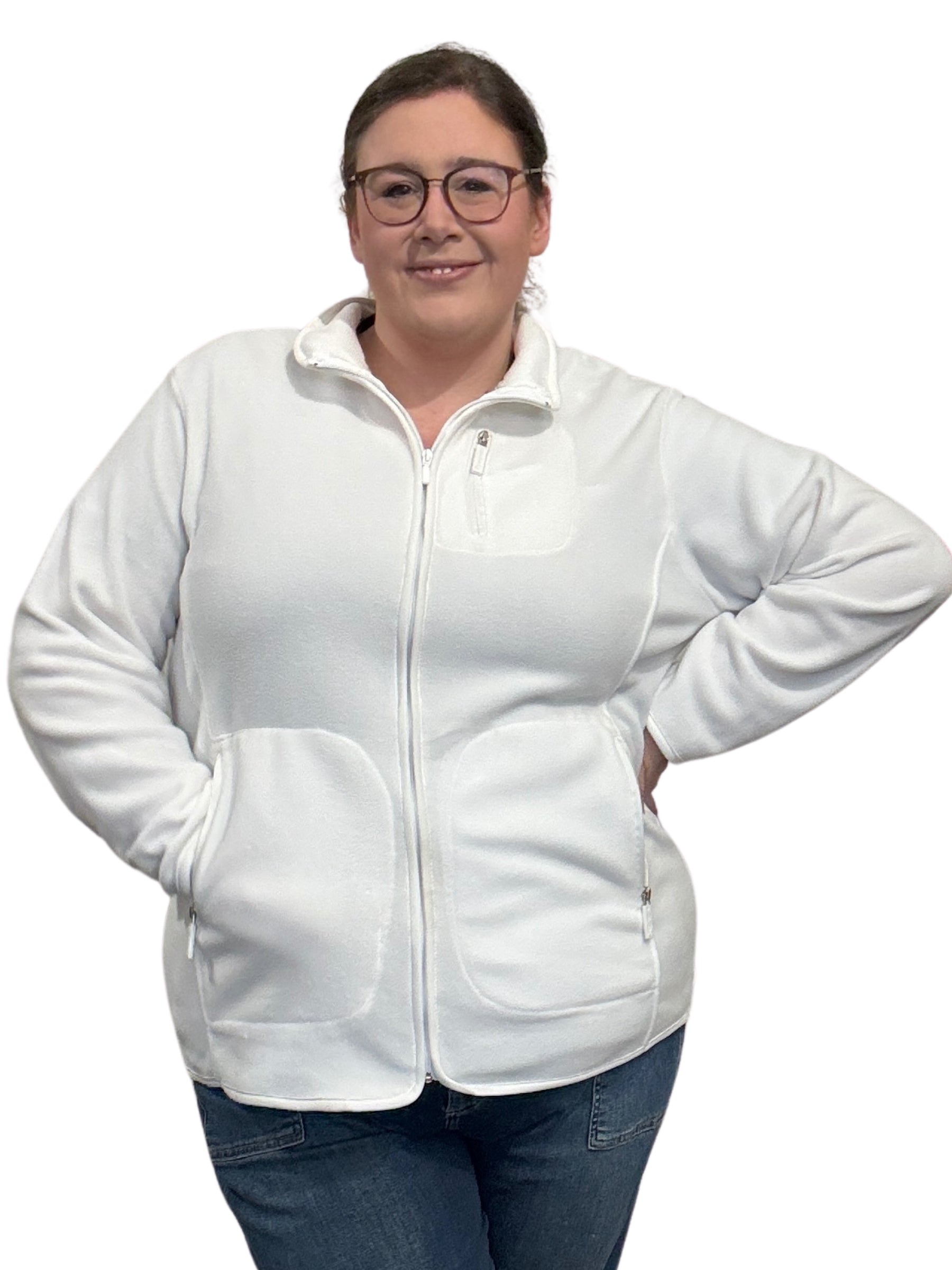 Veste Lisbonne II Taille Plus  - Egret