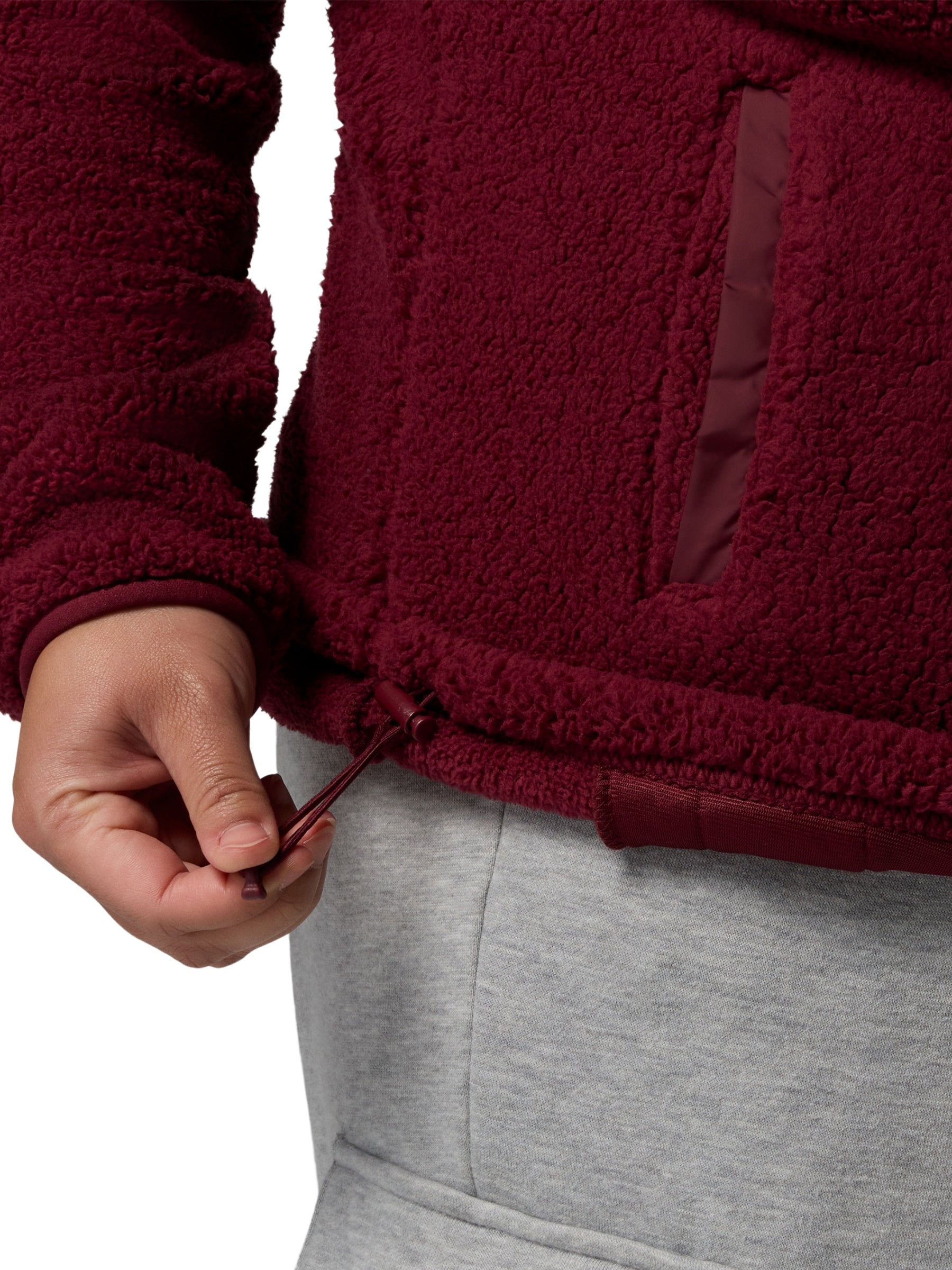 Veste Polaire West Bend Full Zip II Taille Plus - Rich Wine