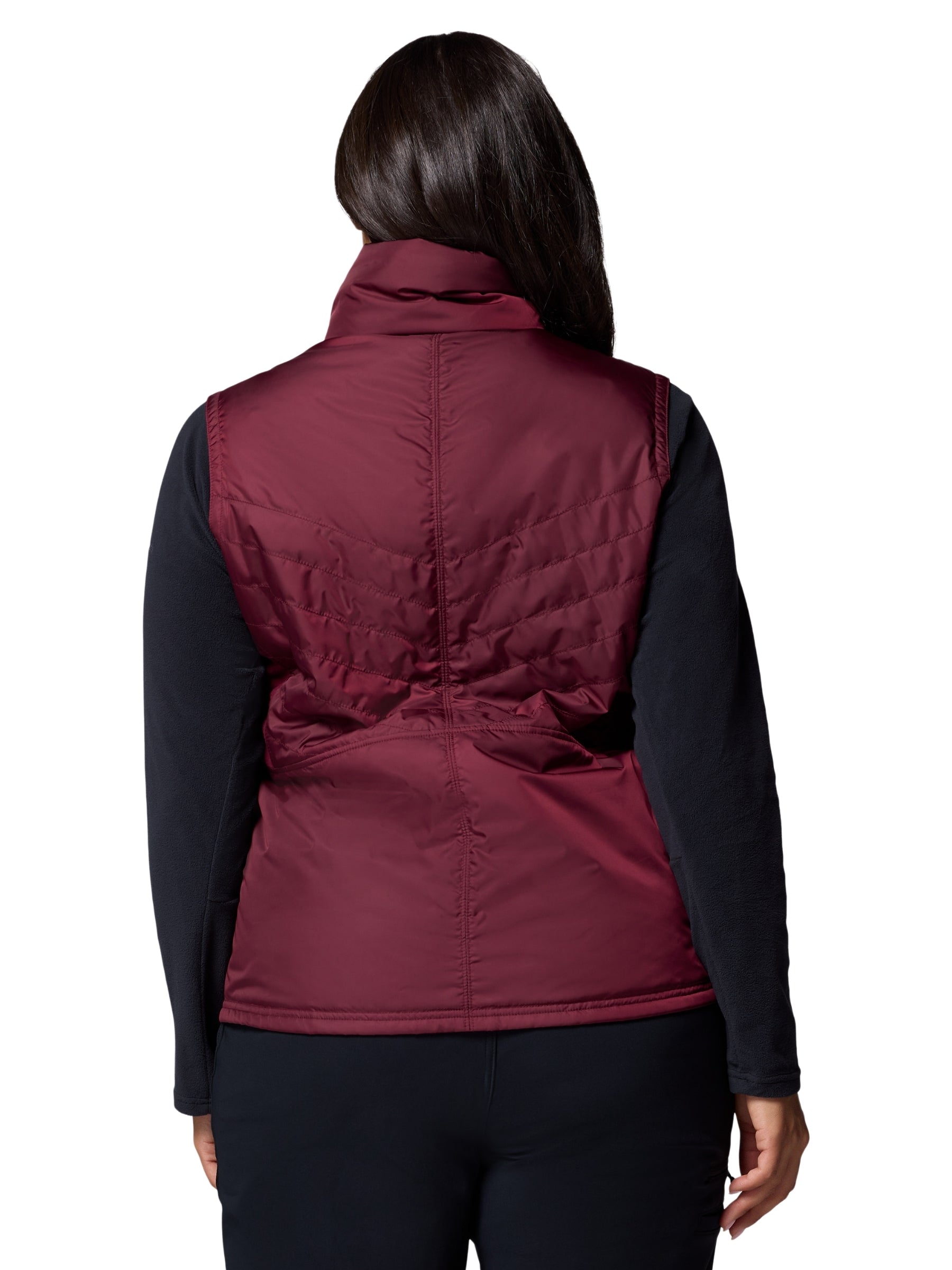Veste Sans Manches Mix It Around III Taille Plus - Rich Wine