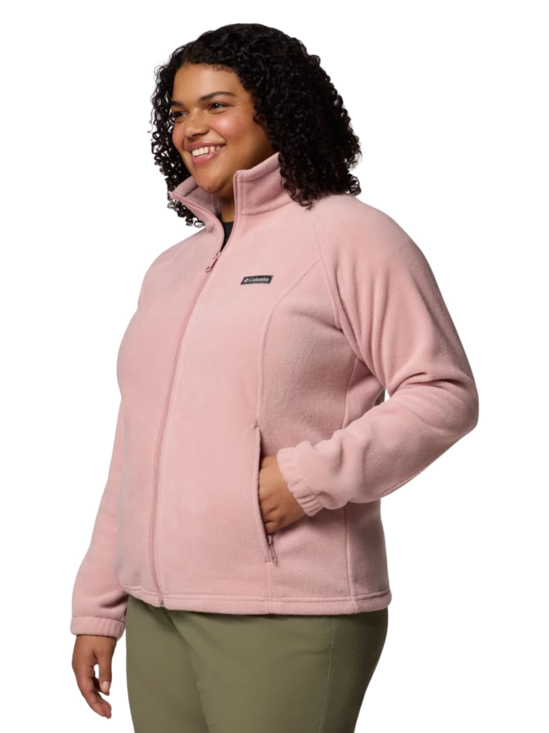 Veste Benton Springs Full Zip Taille Plus - Eraser Pink