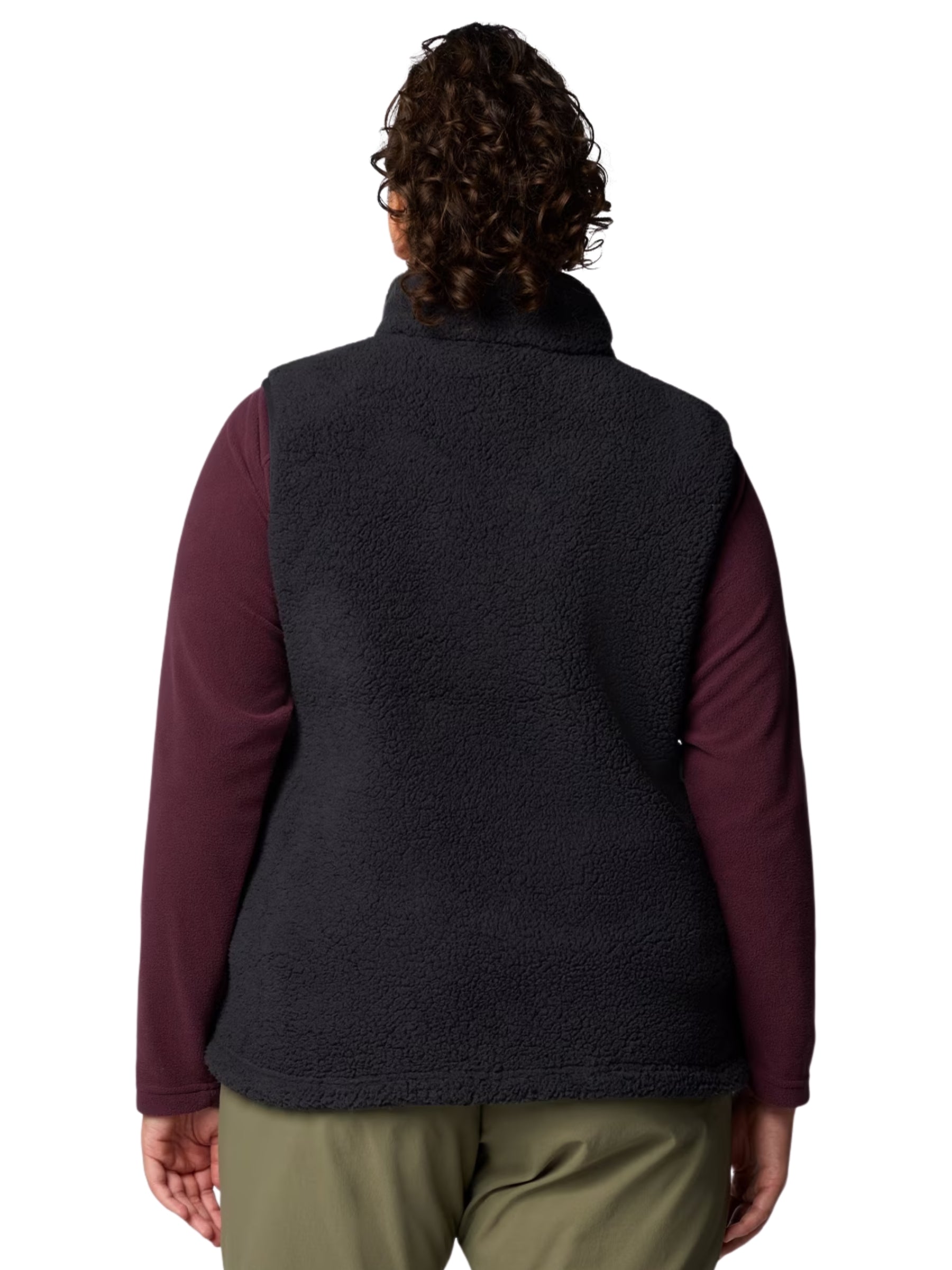 Veste Sans Manche West Bend II Taille Plus - Noir