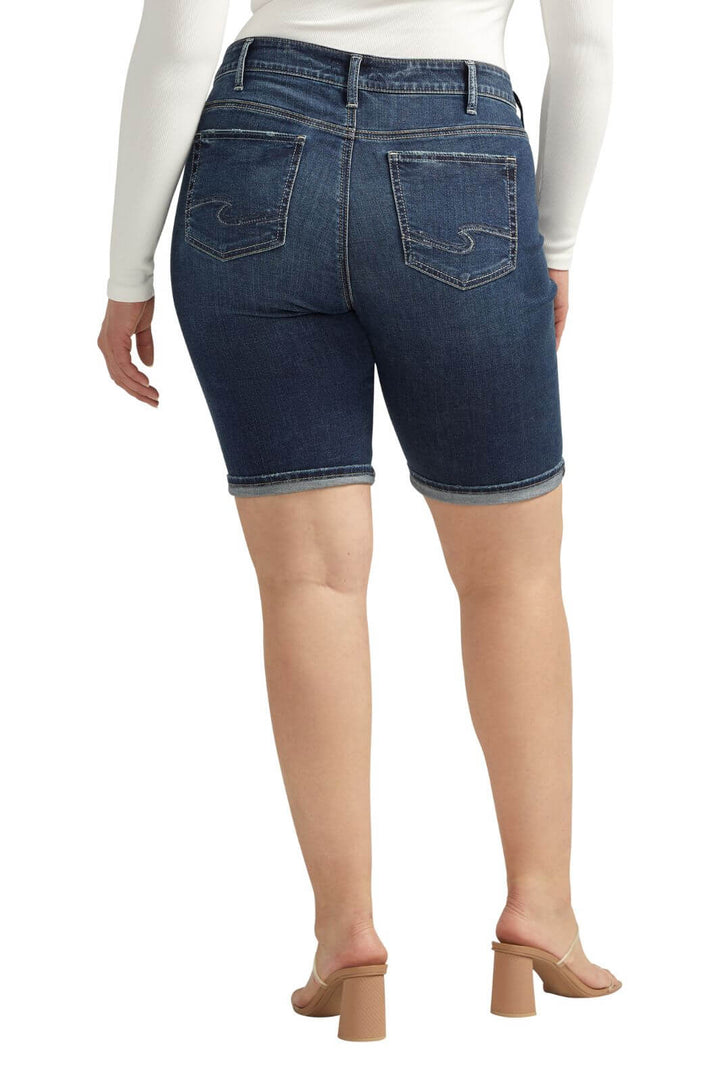 Silver Jeans Plus Size Suki Bermuda Shorts