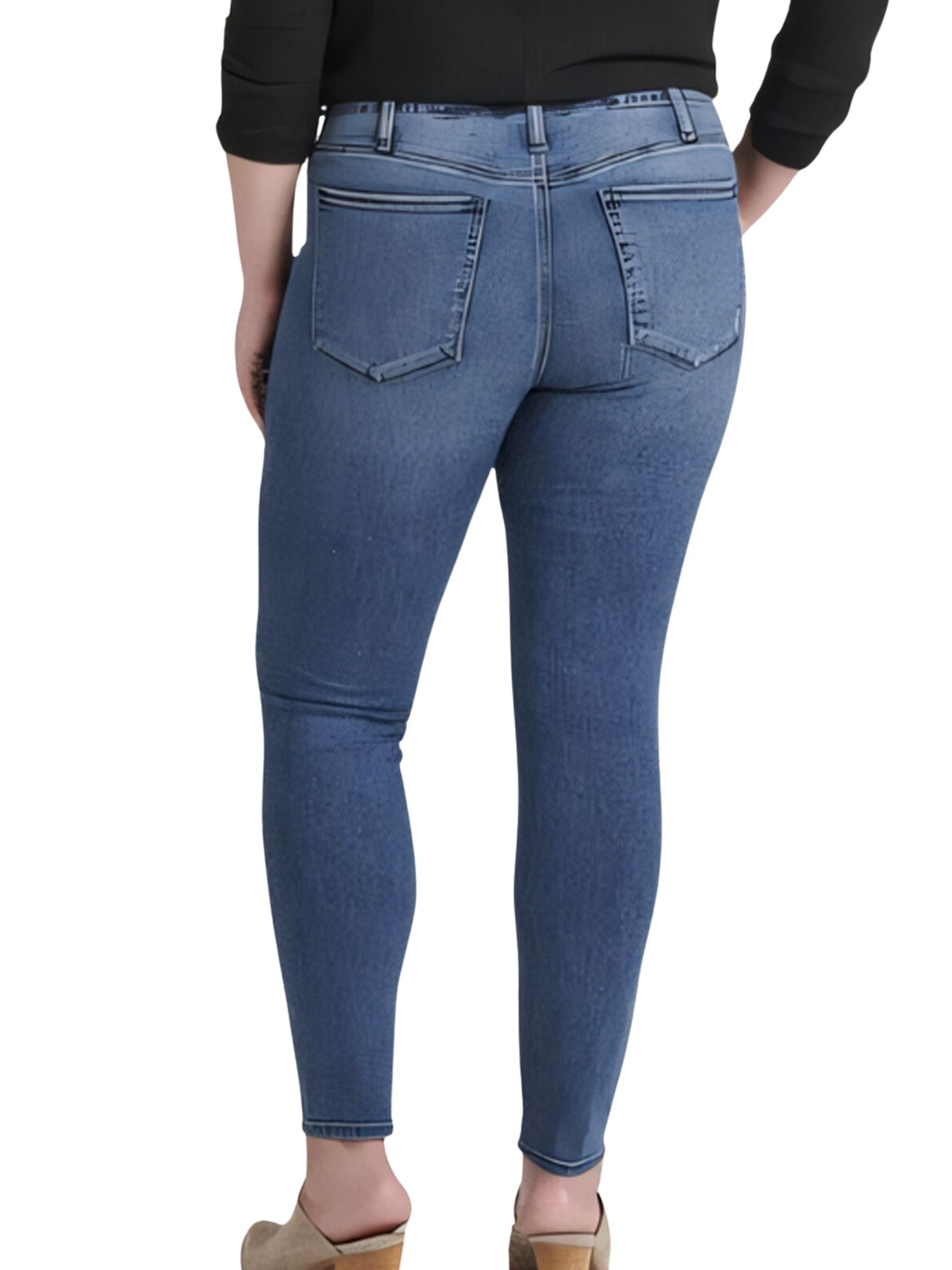 Jeans Most Wanted Skinny Taille Plus de Silver Jeans