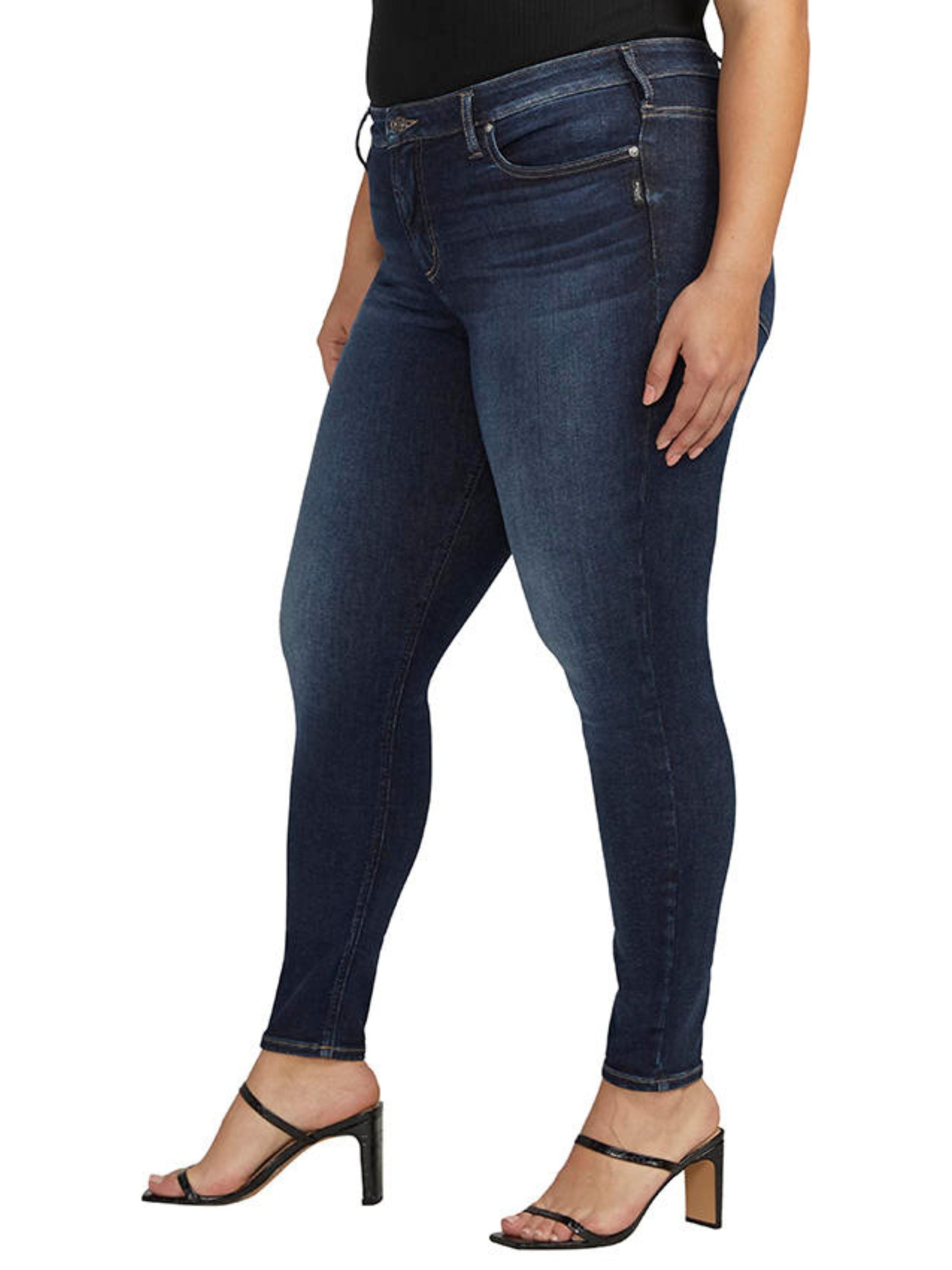 Jeans Taille Haute Infinite Fit Taille Plus de Silver Jeans