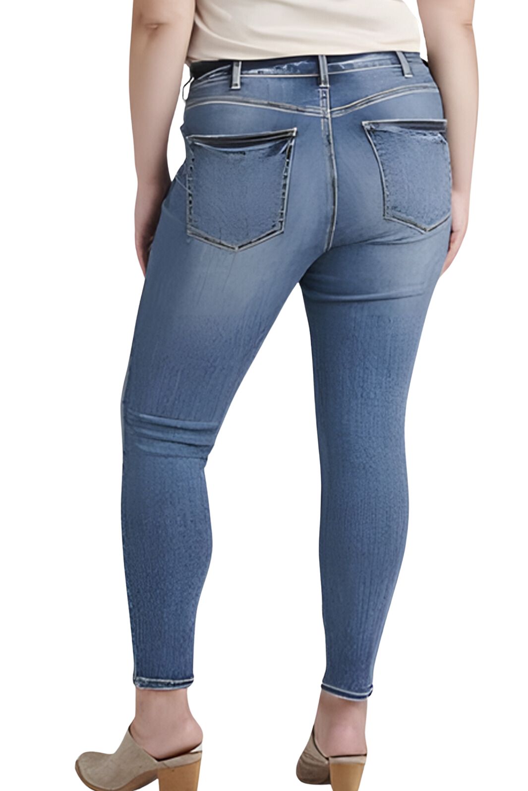 Jeans Avery Skinny Taille Plus de Silver Jeans