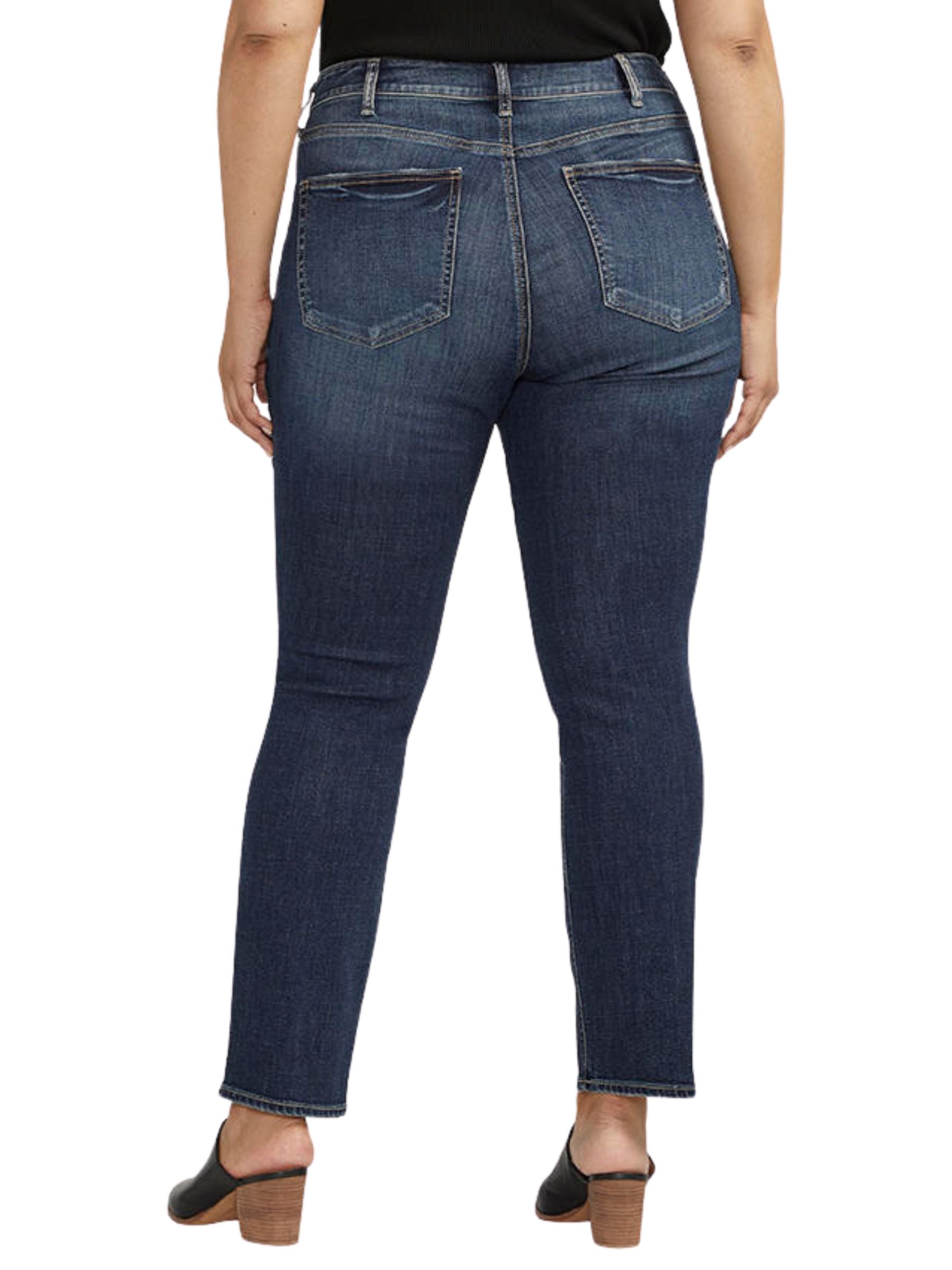 Jeans Avery Droite Taille Plus de Silver Jeans