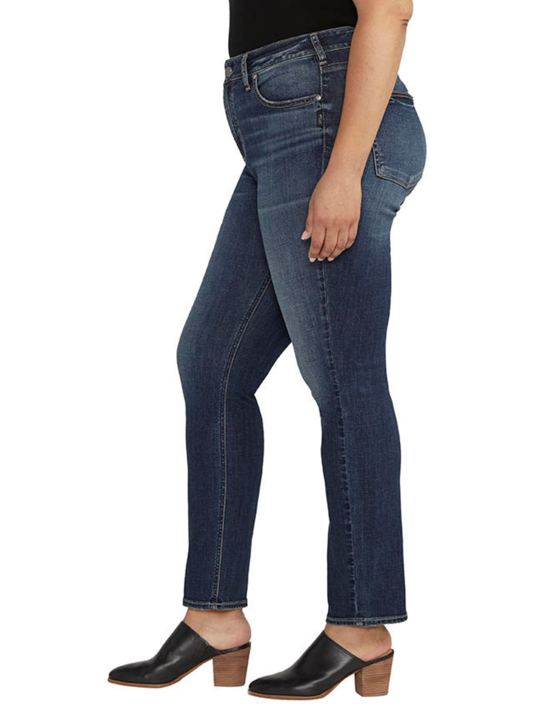 Jeans Avery Droite Taille Plus de Silver Jeans