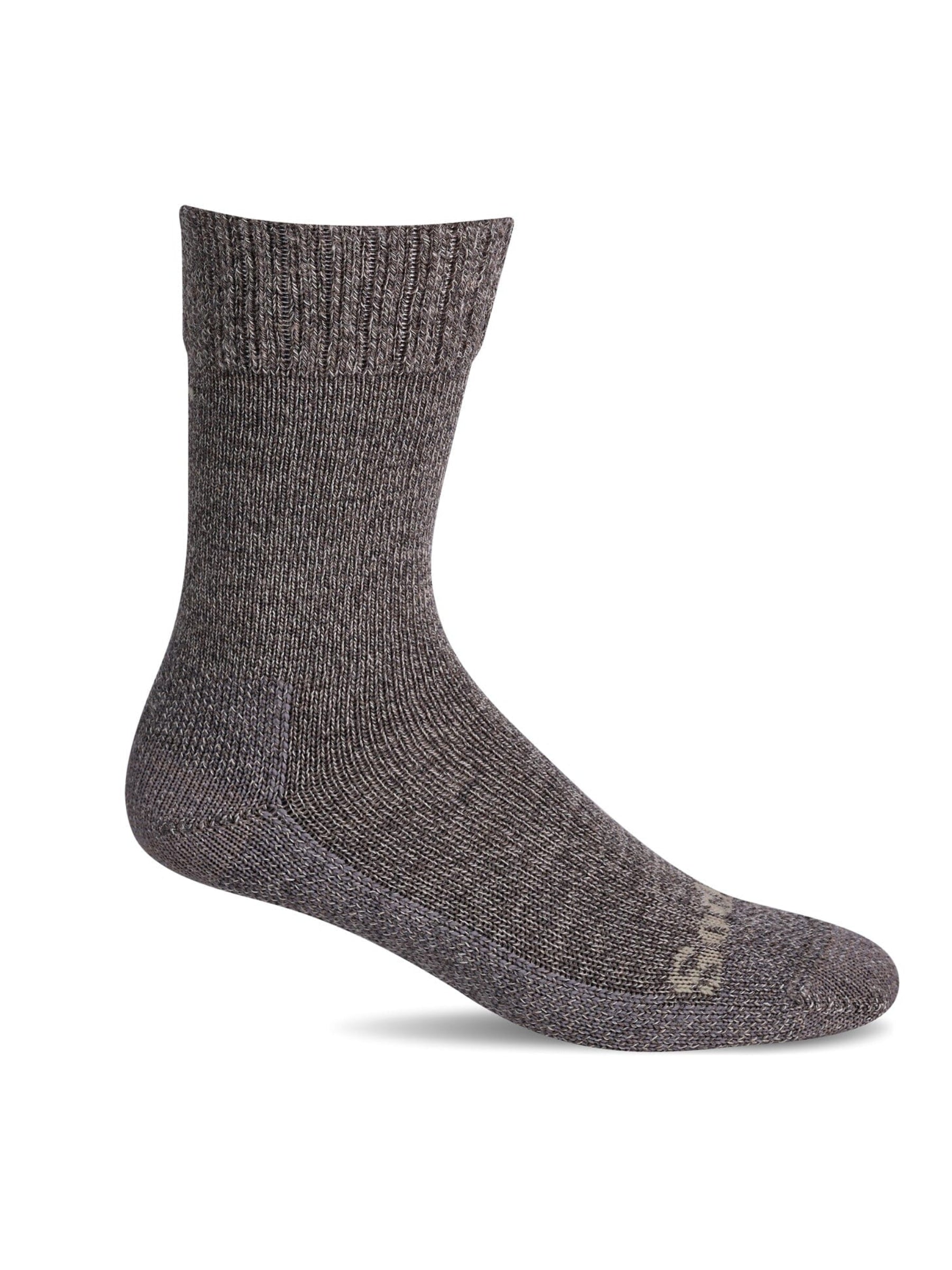 Big Easy Relaxed Fit Socks for Diabetics - Mushroom