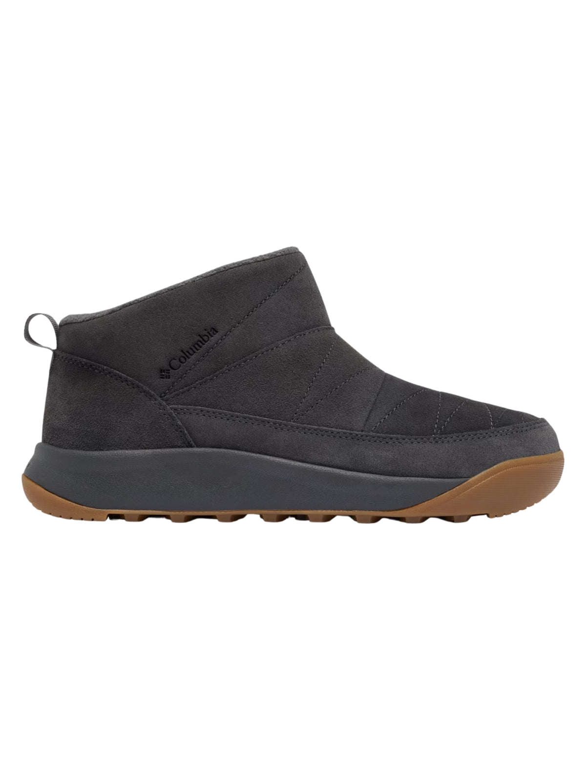 Bottes Minx Xtra Shorty en Suède (Pieds Larges) - Shark & Black