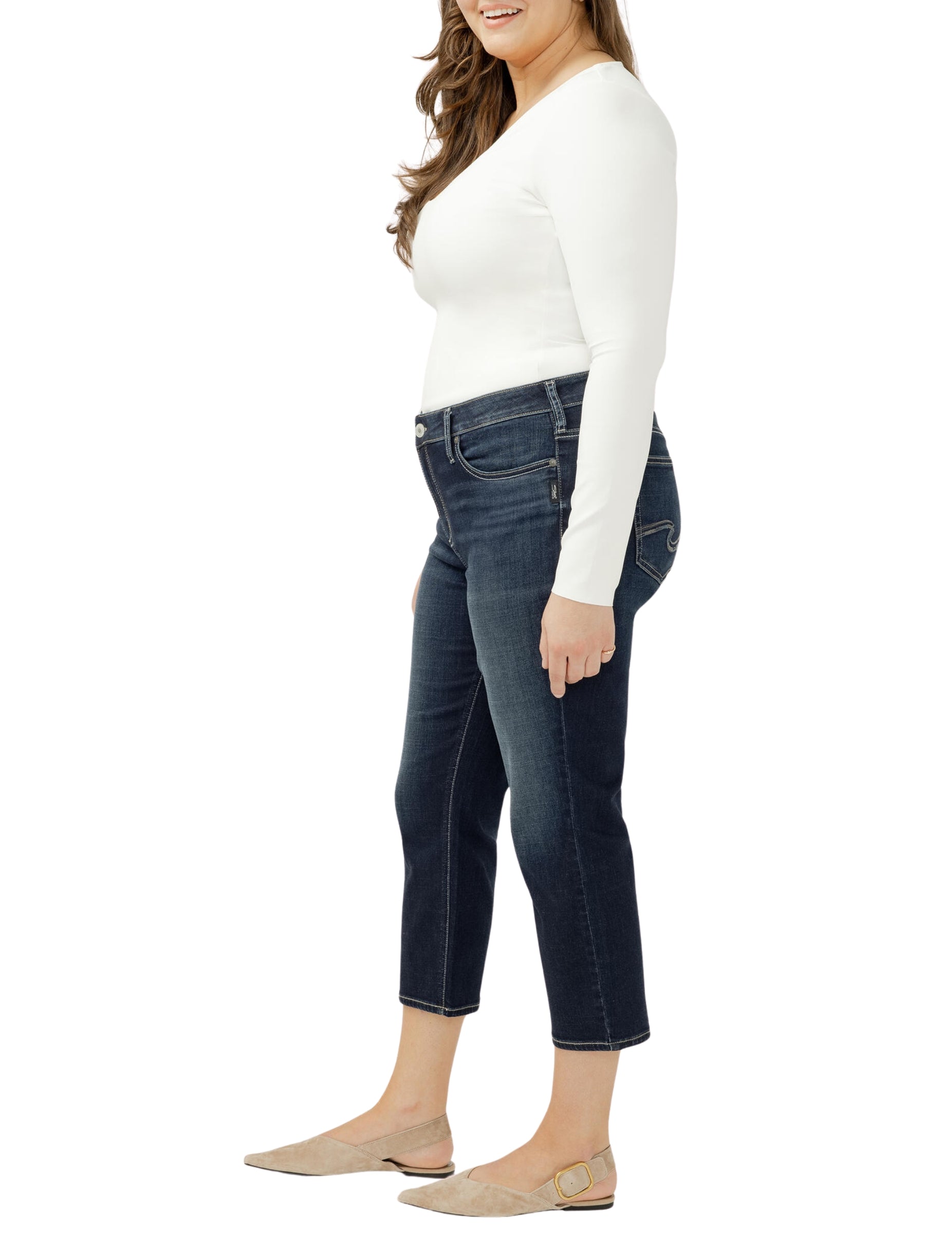 Capri Elyse Luxe Stretch Taille Plus - Bay St.Louis