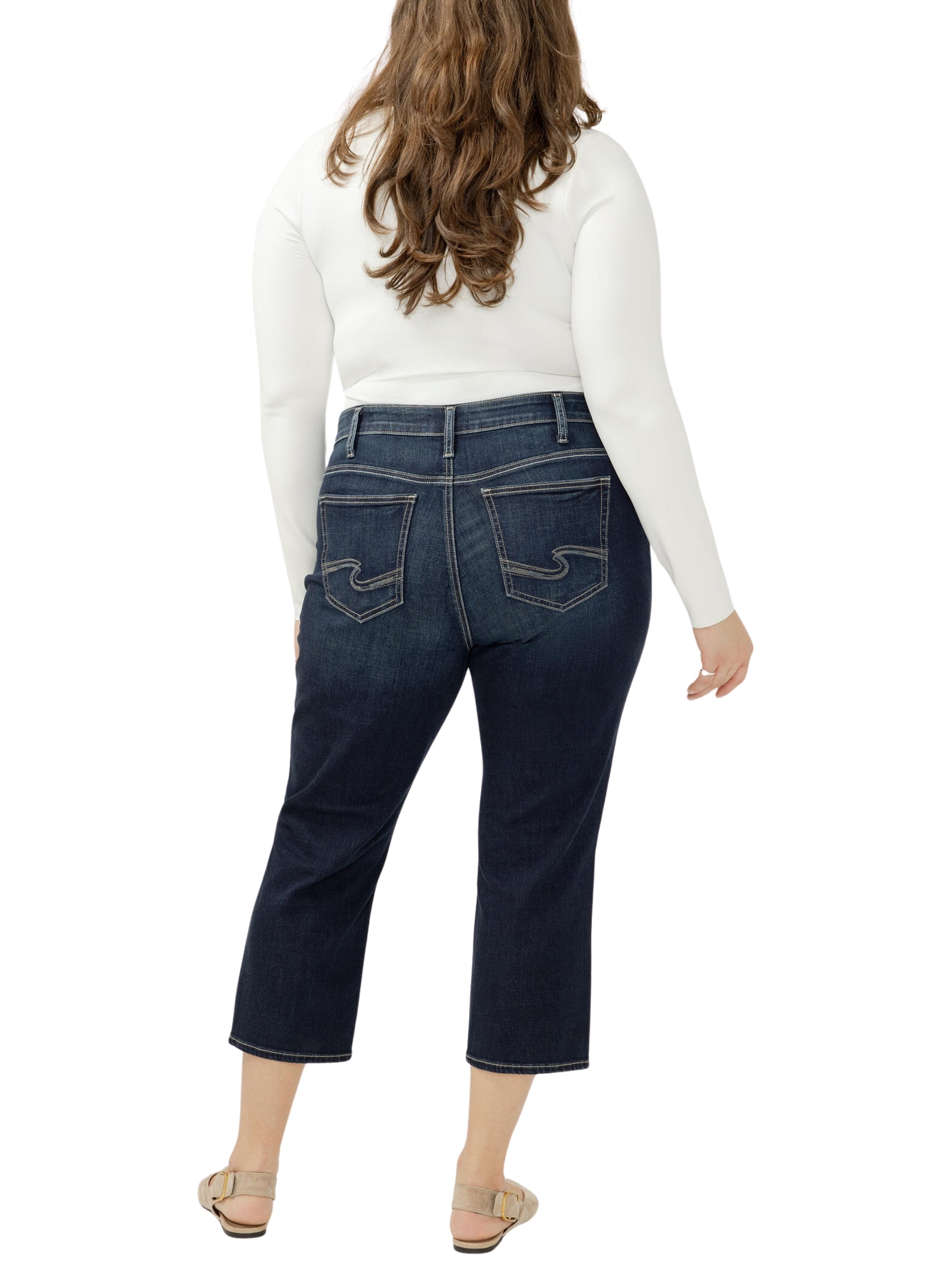 Plus Size Elyse Luxe Stretch Capri - Bay St.Louis