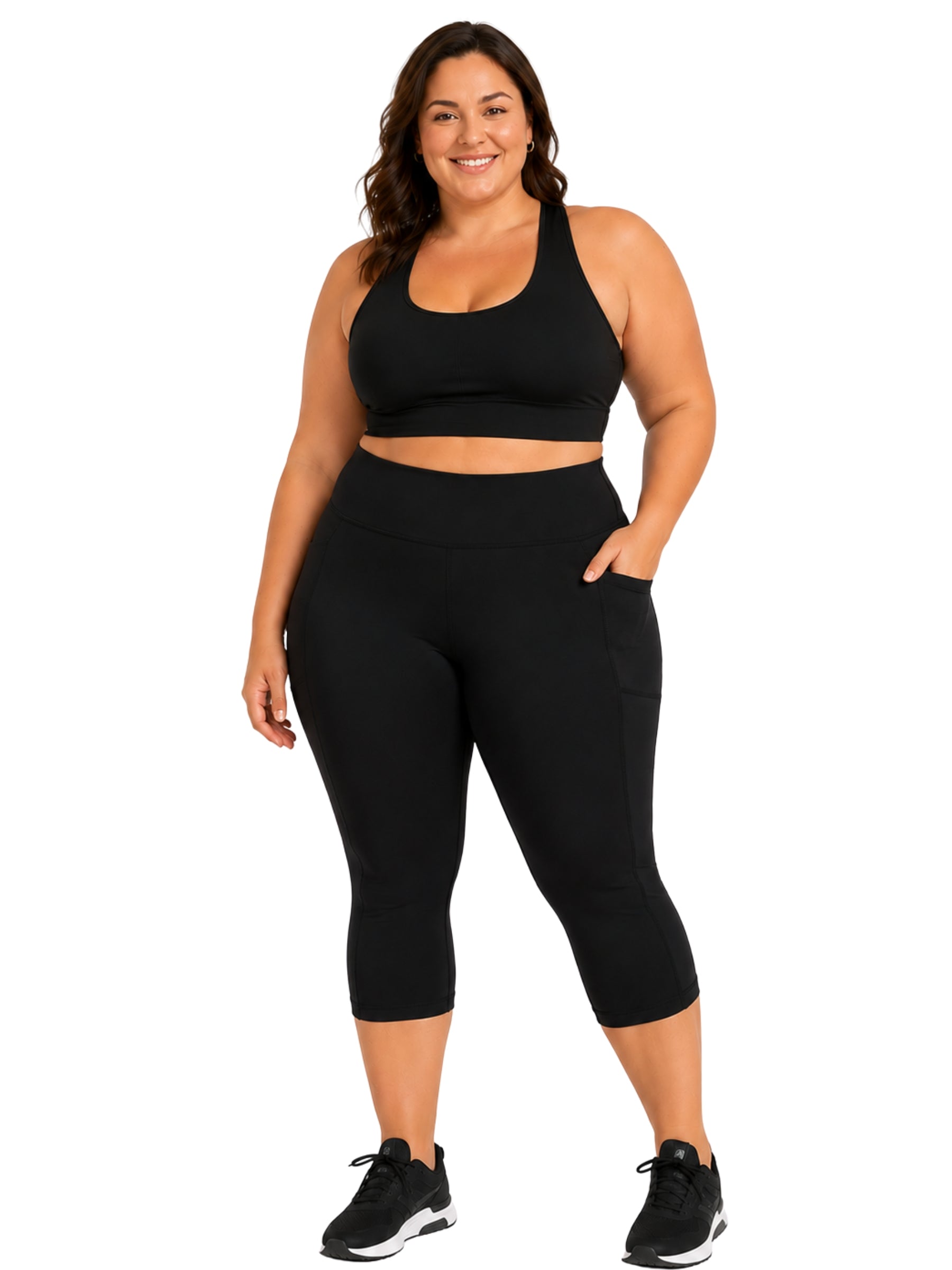 Capri Revolution Plus Size - Black