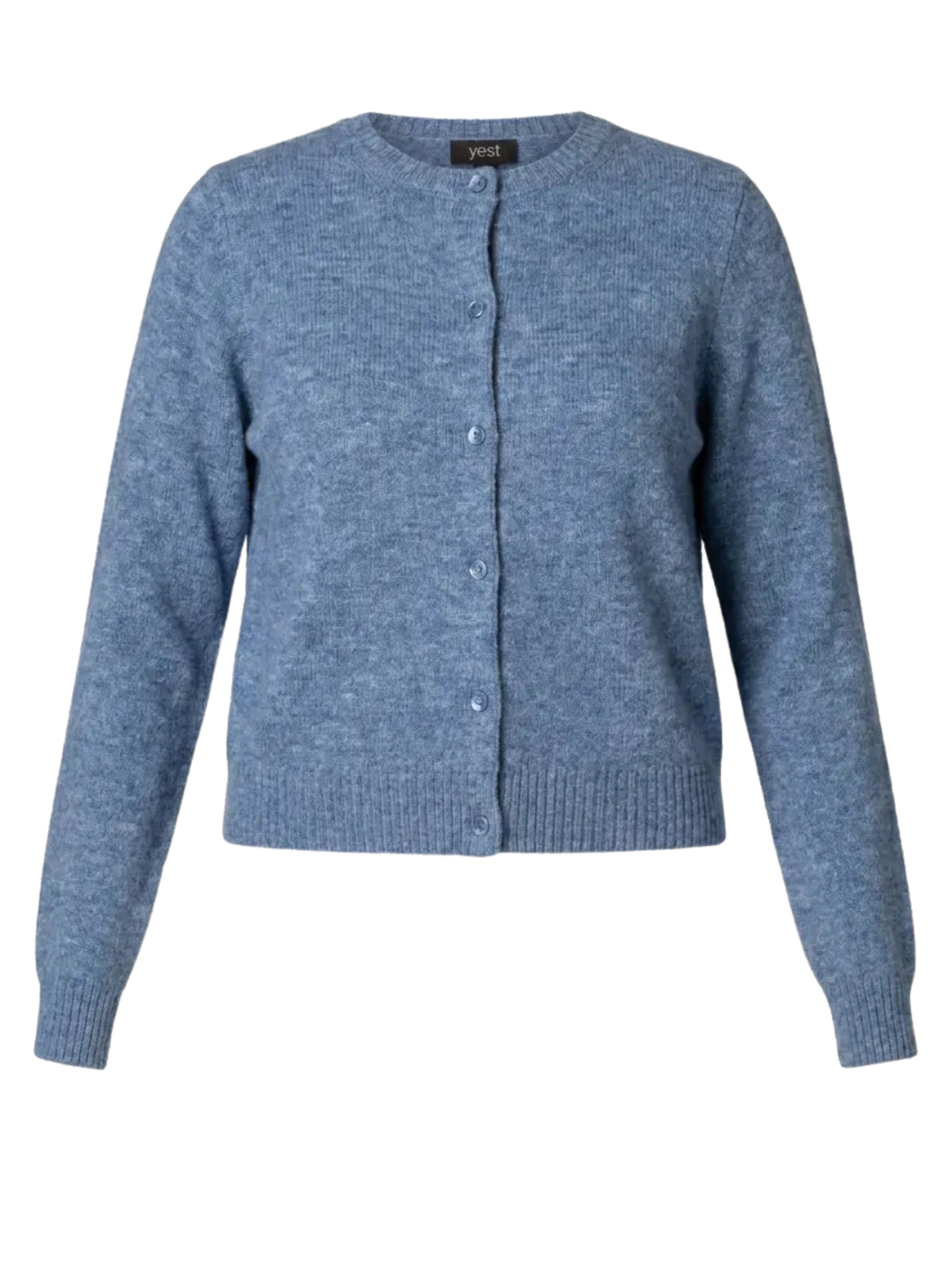 Roelien Essential Plus Size Cardigan - Faded Blue
