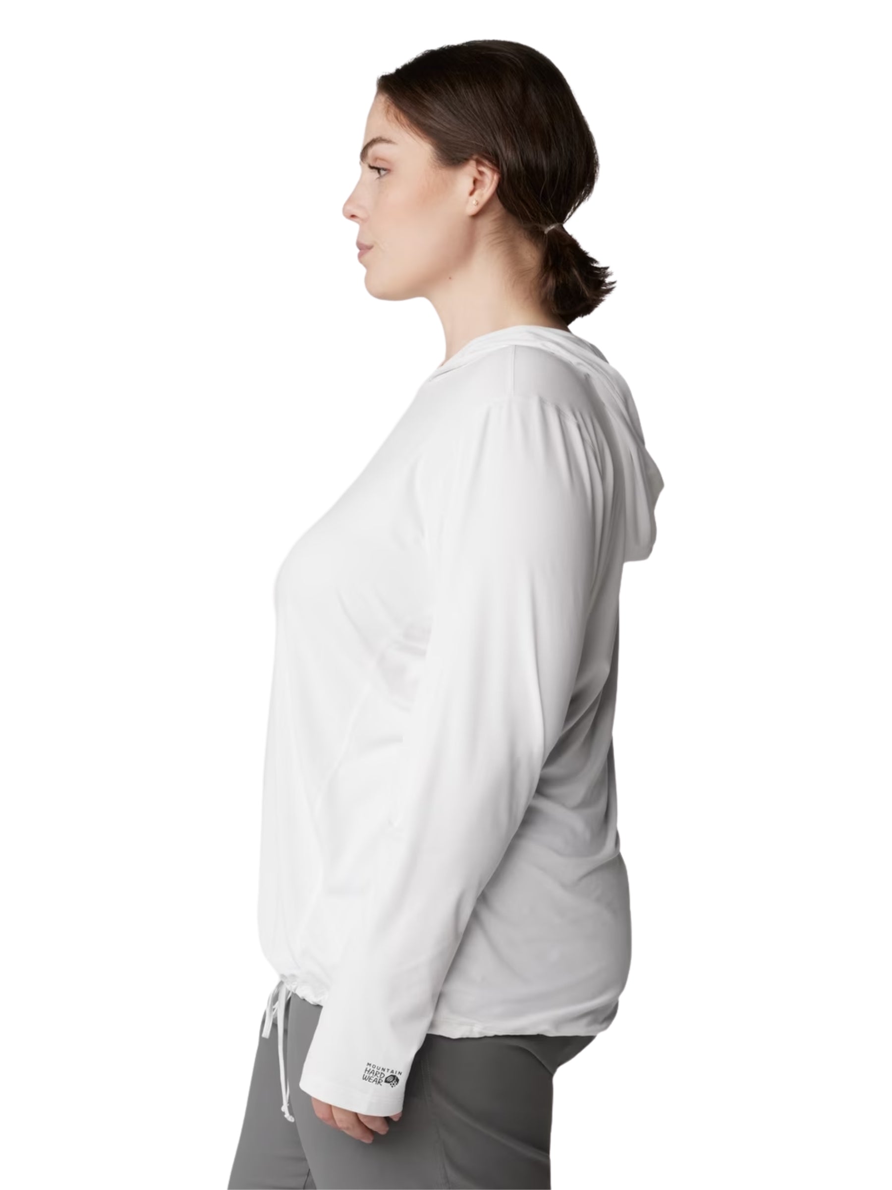 Crater Lake Plus Size Hoodie - Fogbank