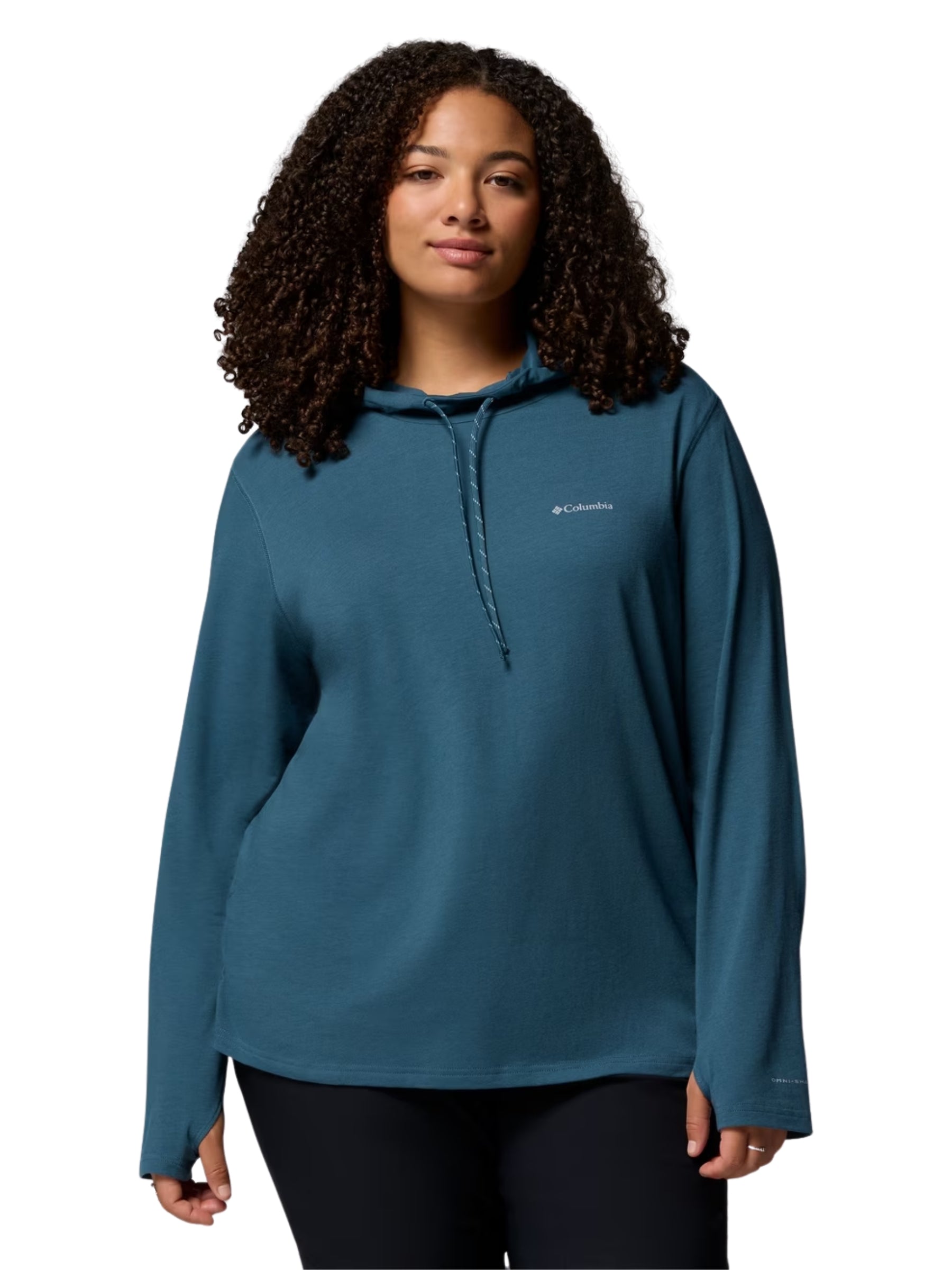 Chandail à Capuchon Sun Trek II Taille Plus - Everblue