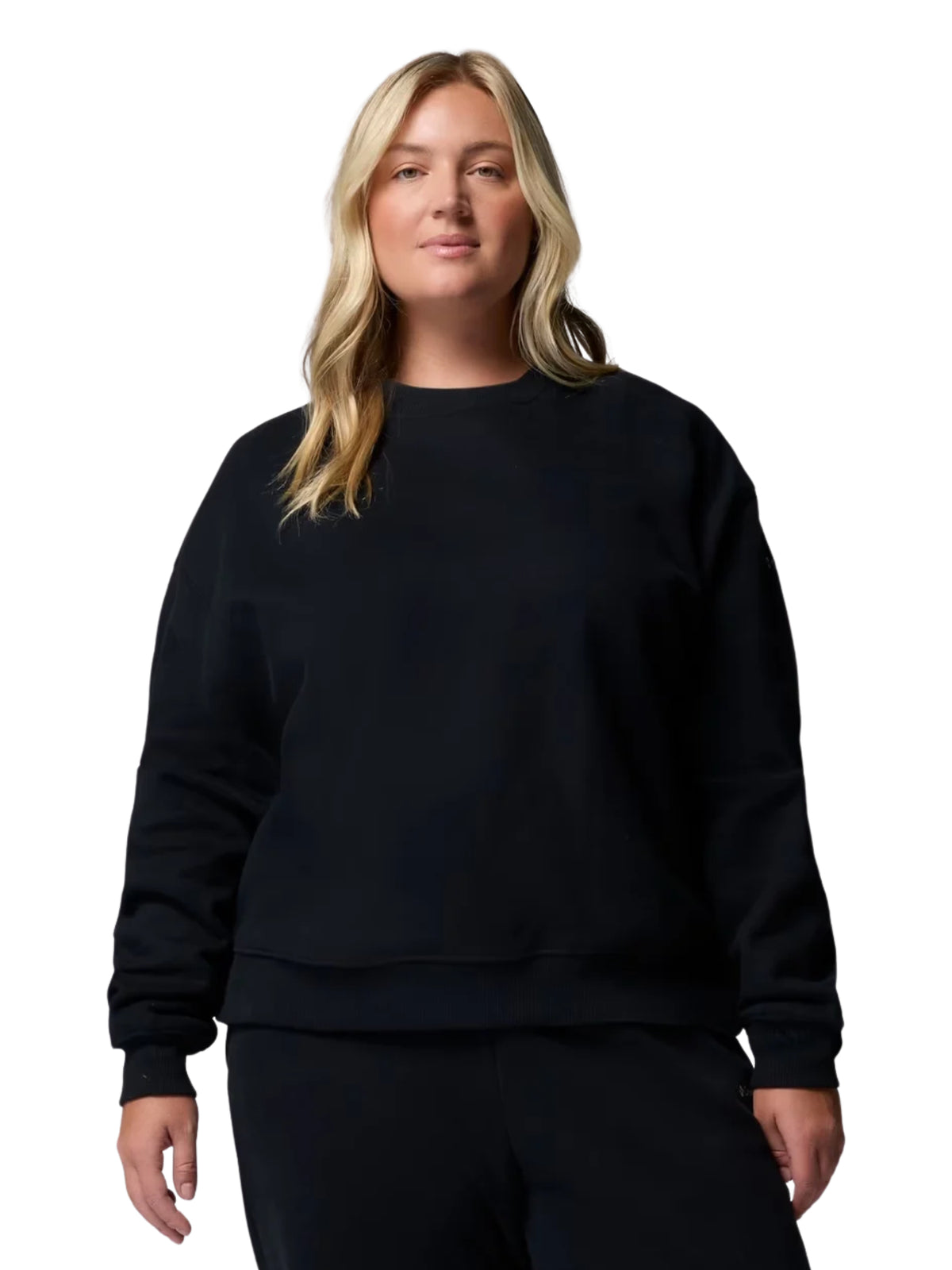 Chandail Amber Glow Taille Plus - Noir