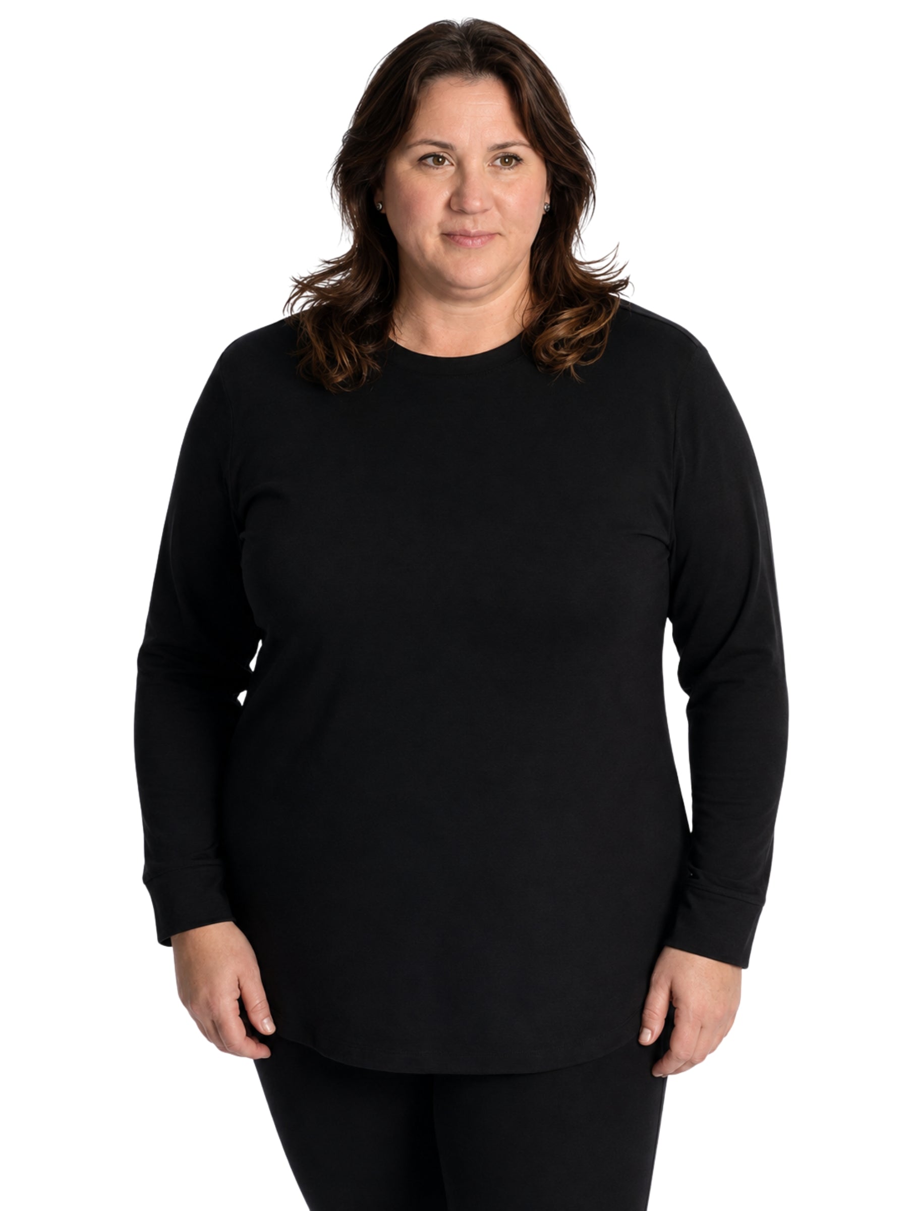 Couche Base Totem Crew II Taille Plus - Noir