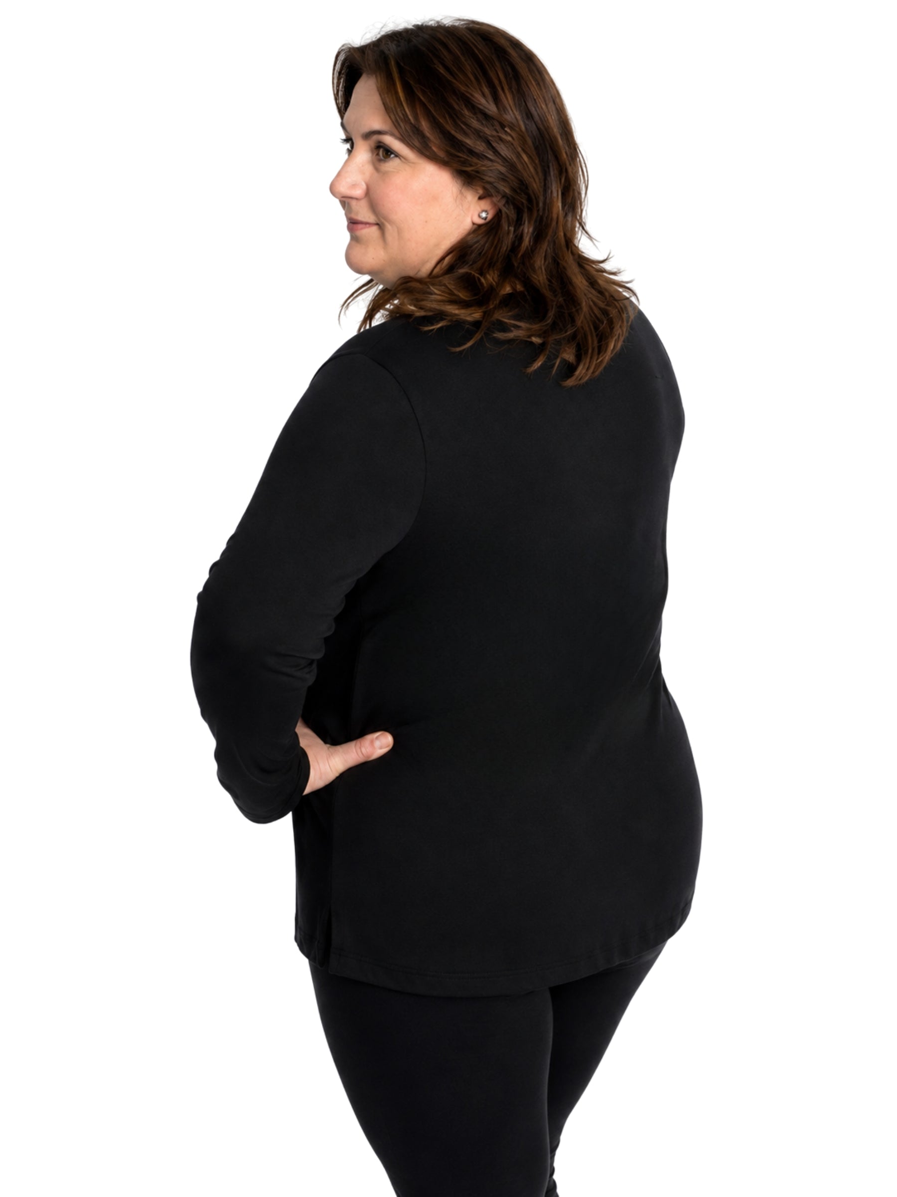 Couche Base Totem Crew II Taille Plus - Noir