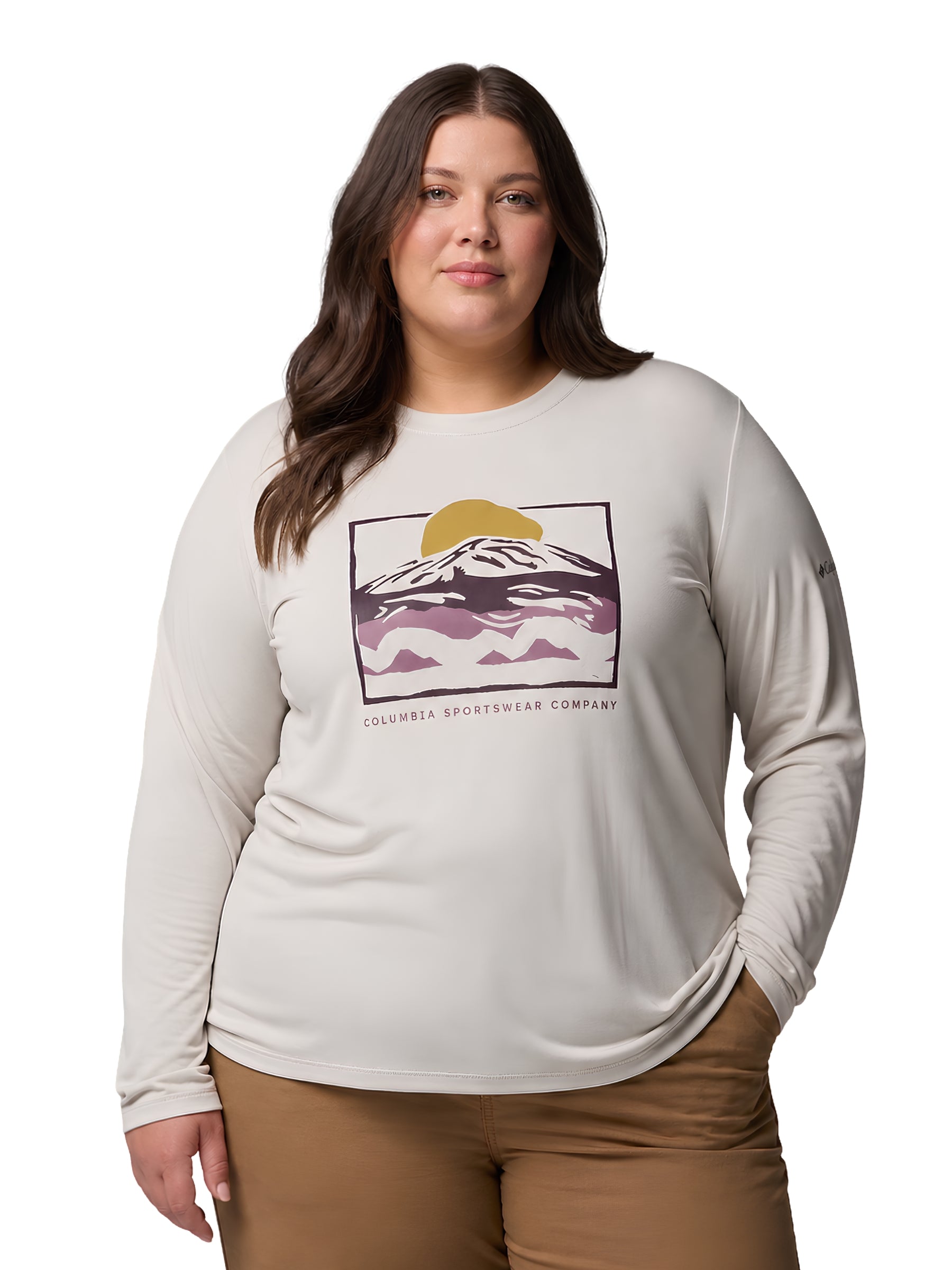 Chandail Imprimé Parsons Point Taille Plus - Dark Stone Heather & All Terrain