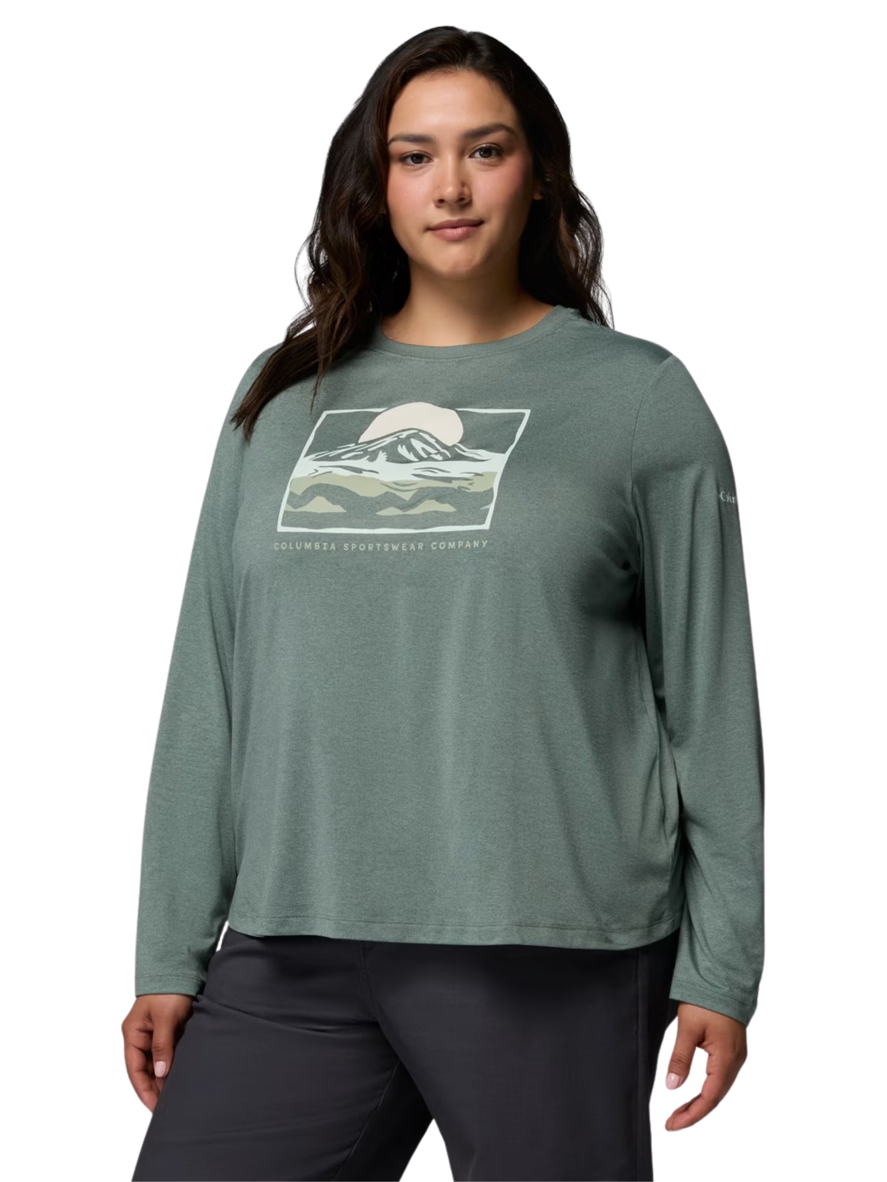 Chandail Imprimé Parsons Point Taille Plus - Sedona Sage Heather & All Terrain