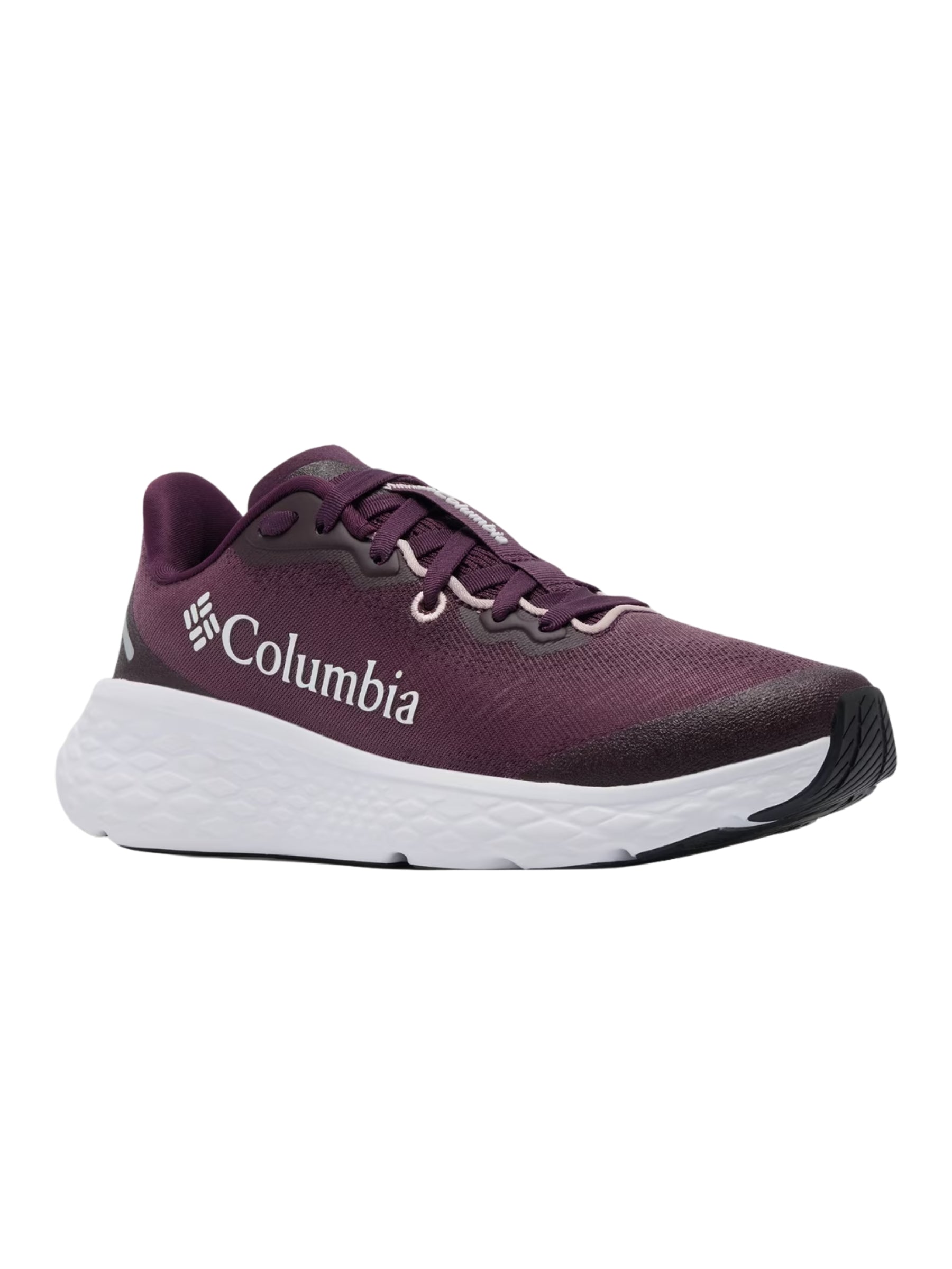 Konos Featherweight Shoe (Wide Fit) - Black Cherry & Mineral Pink
