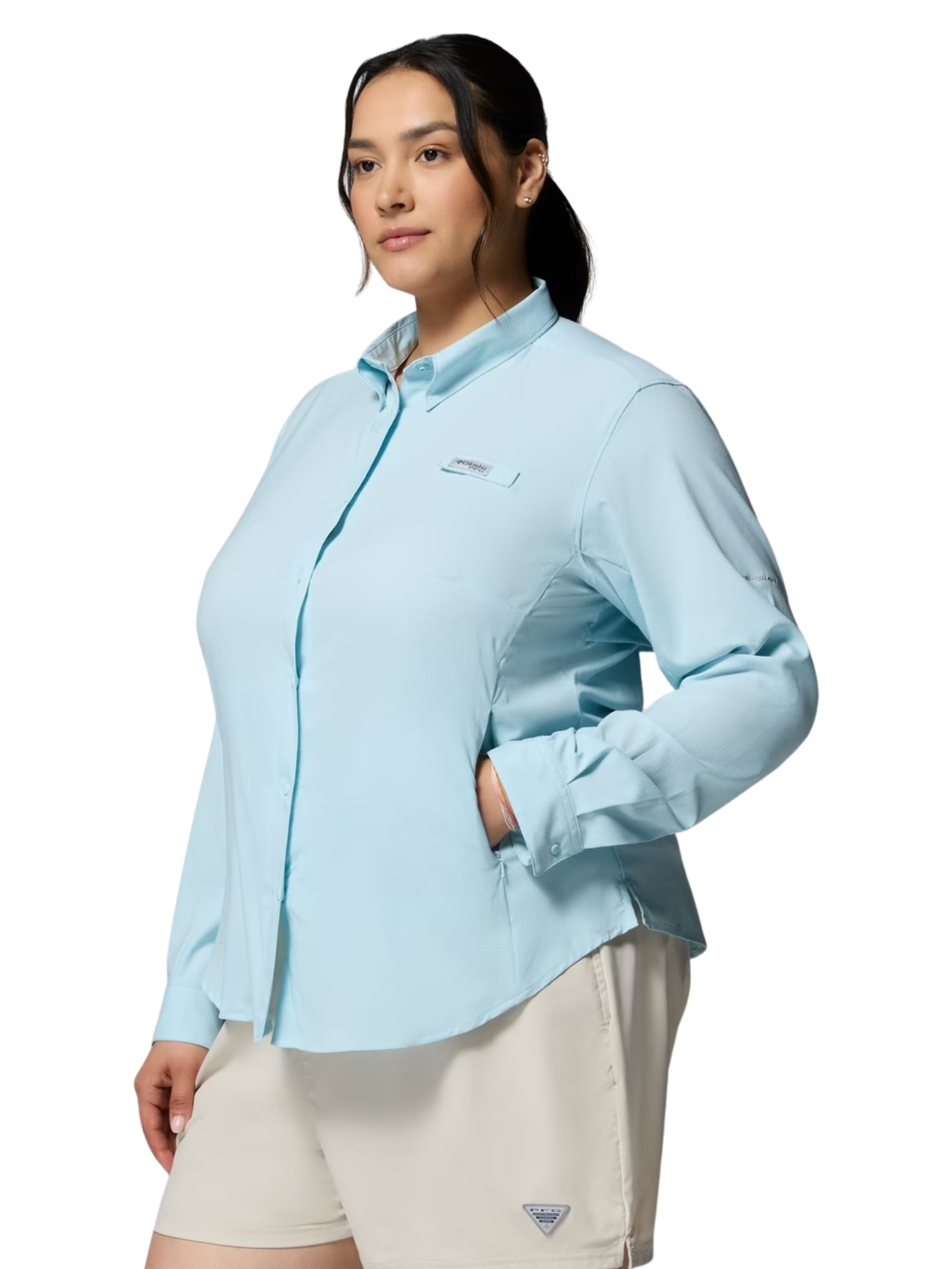 Chemise Tamiami II Taille Plus - Marine Light