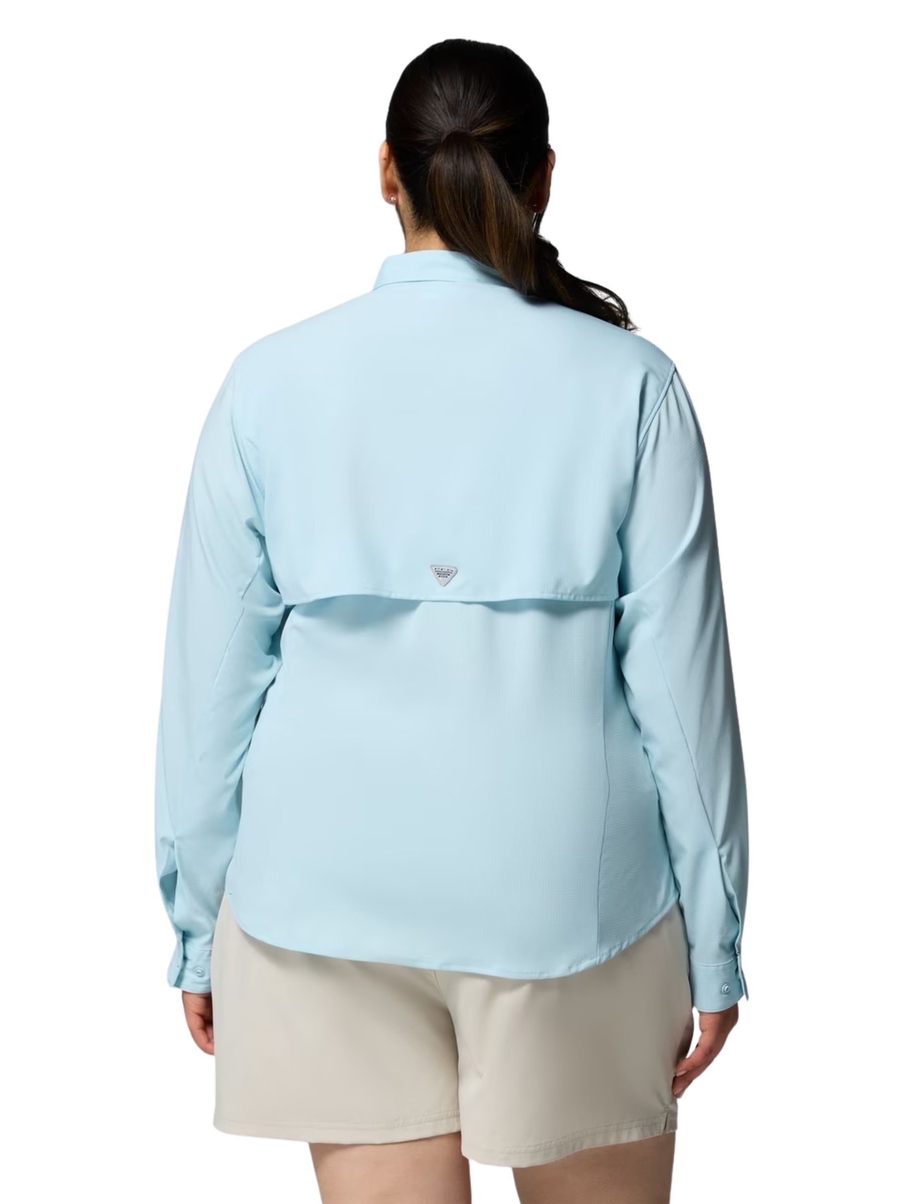 Tamiami II Plus Size Shirt - Light Navy