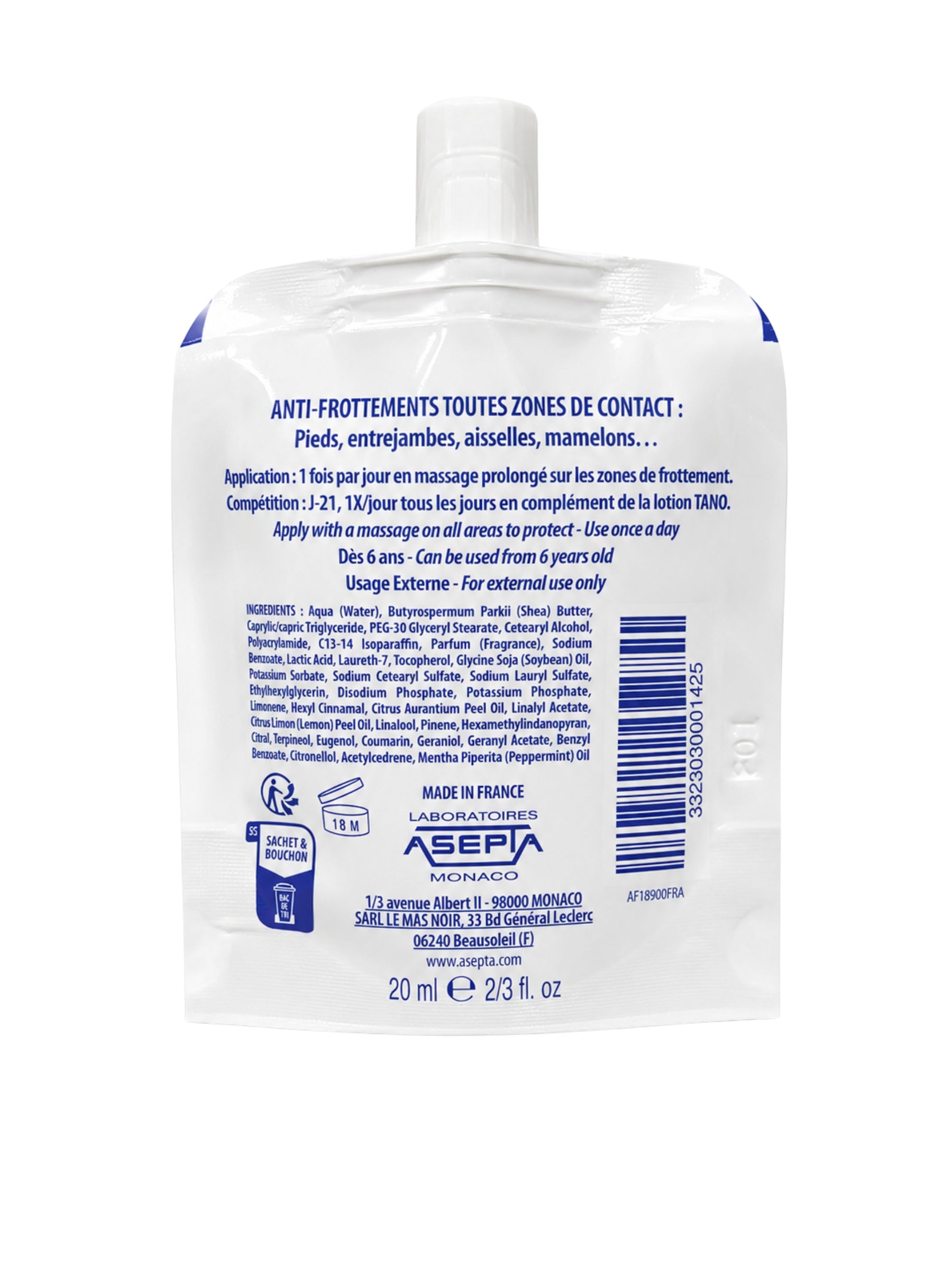 Crème Anti-Frottements NOK - 20ml