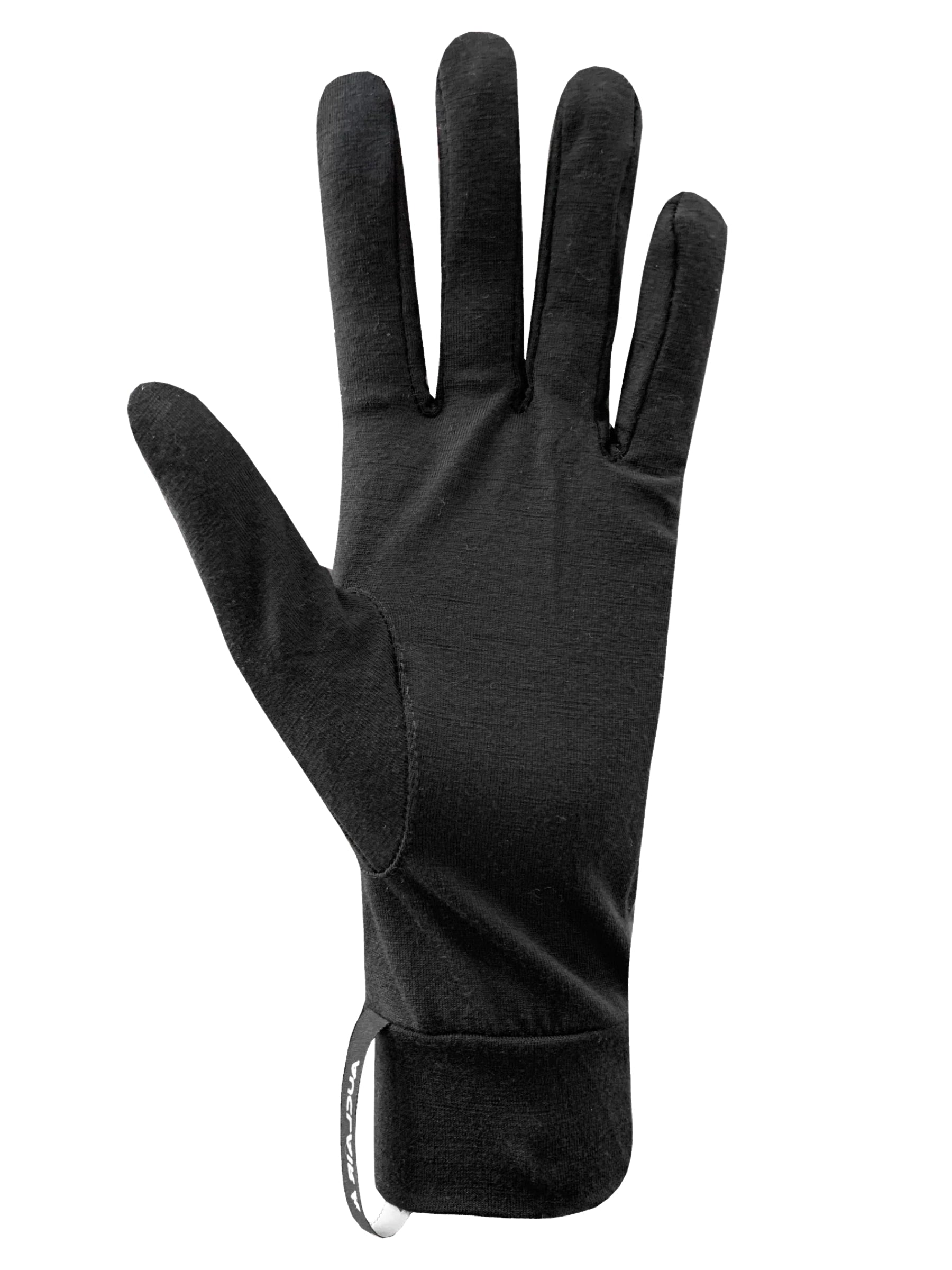 Doublure de Gants en Laine de Mérinos - Noir