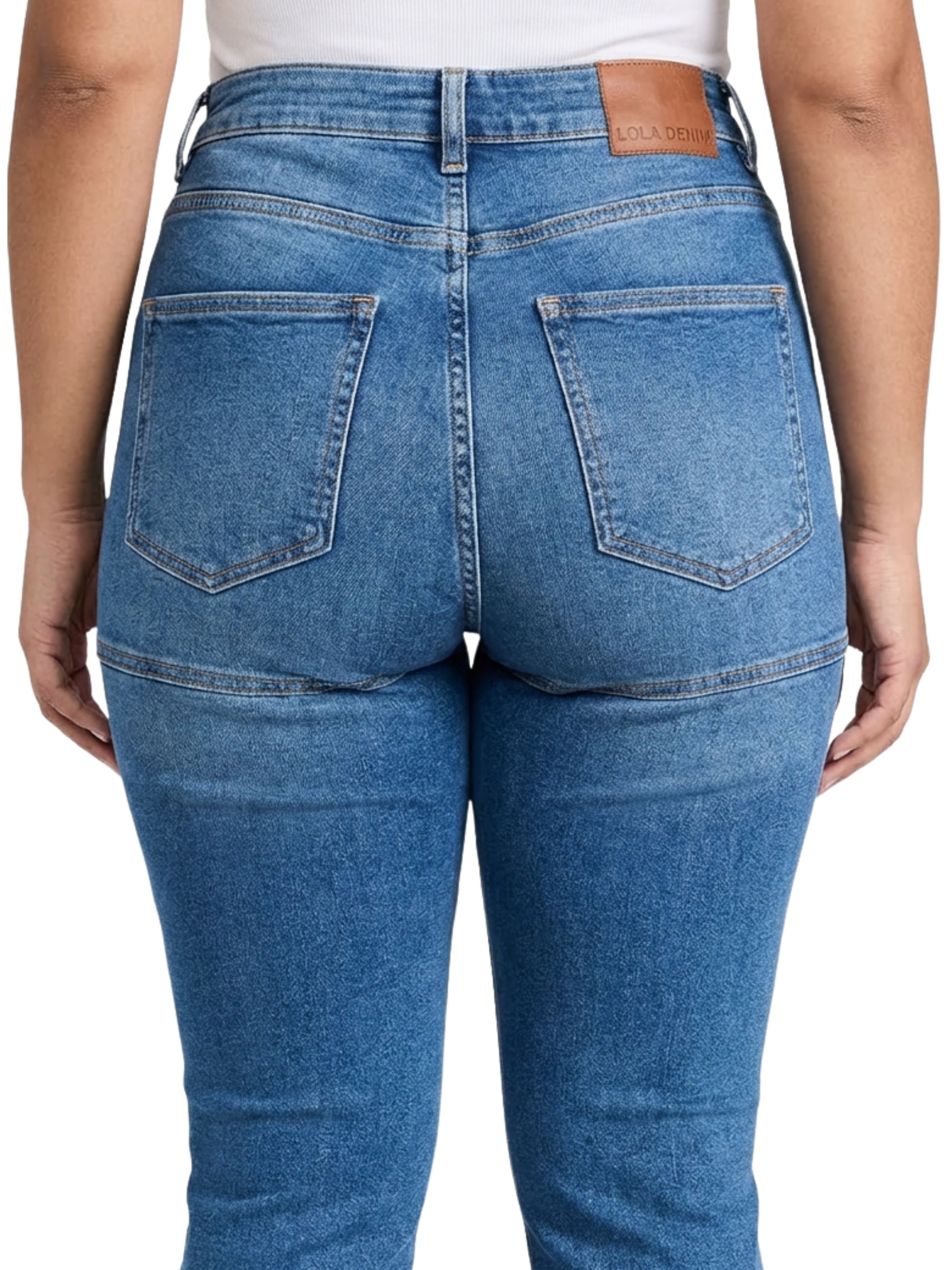 Jeans Bootcut Billie Taille Plus - Indigo Muse